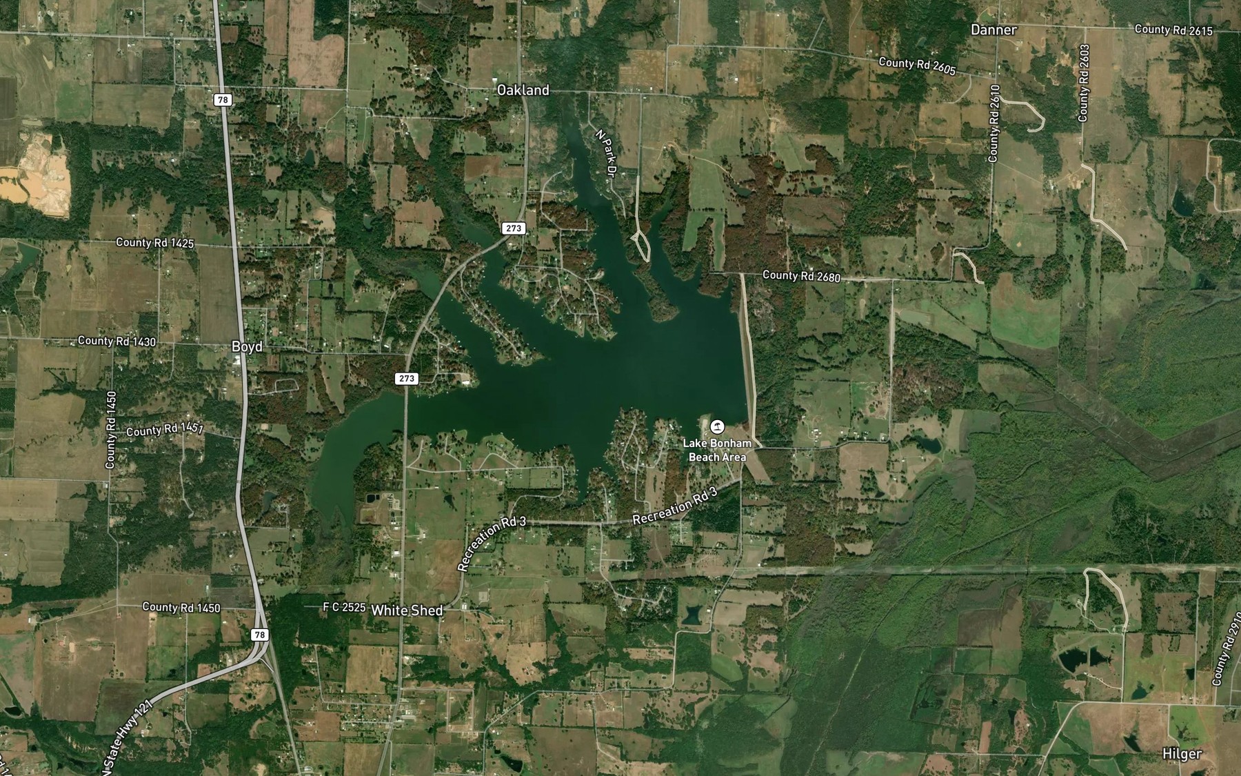 Satellite map of the West Oakland Branch