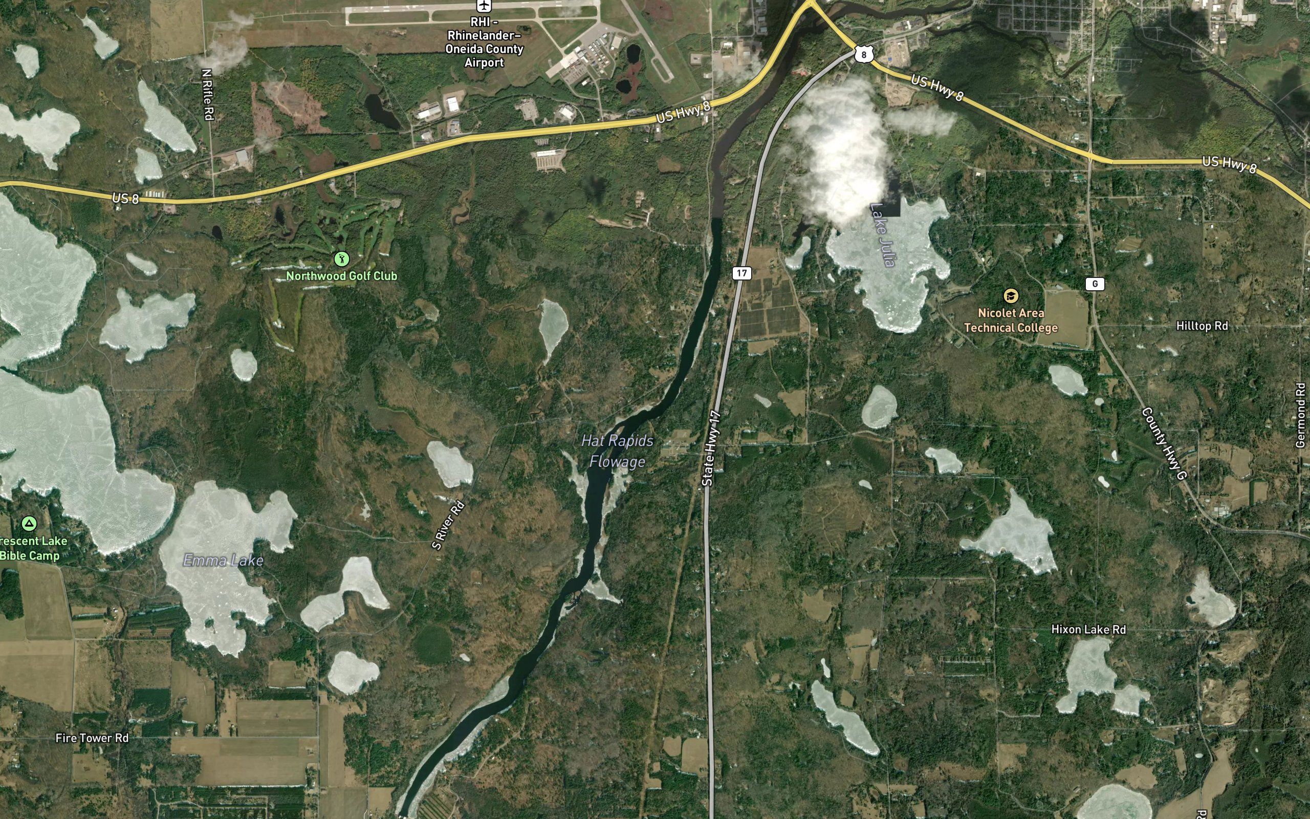 Hat Rapids Flowage