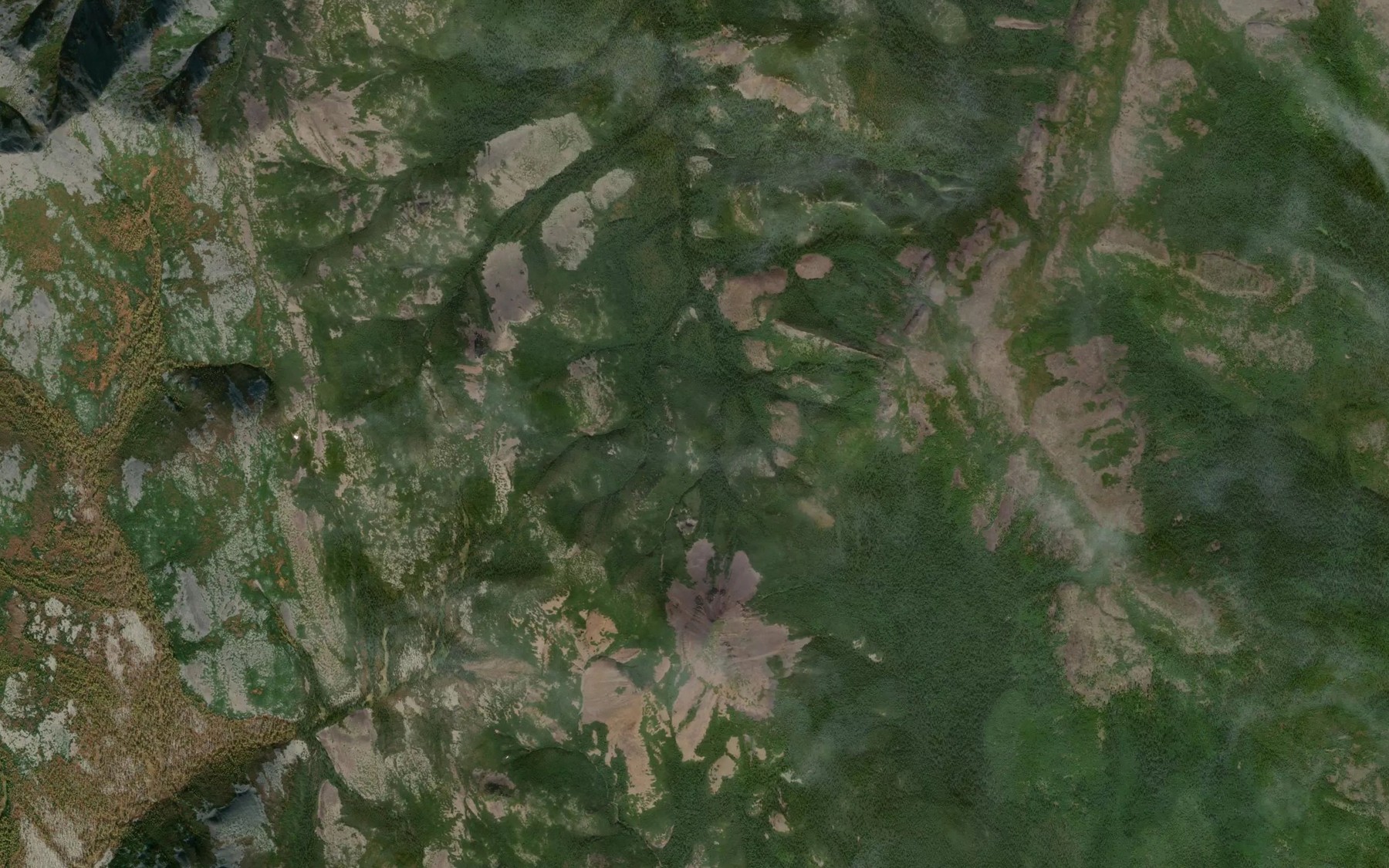 Satellite map of the Ikari