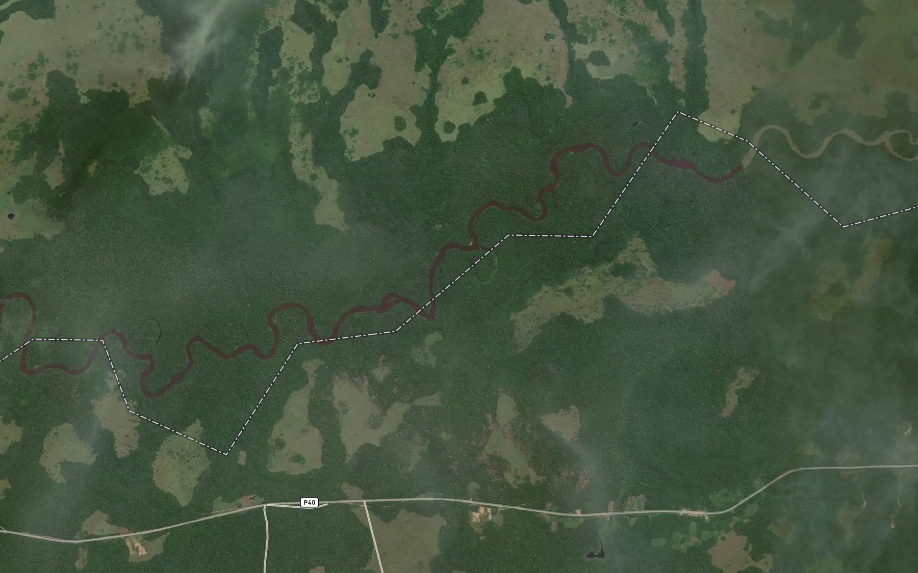 Satellite map of the Lemesso