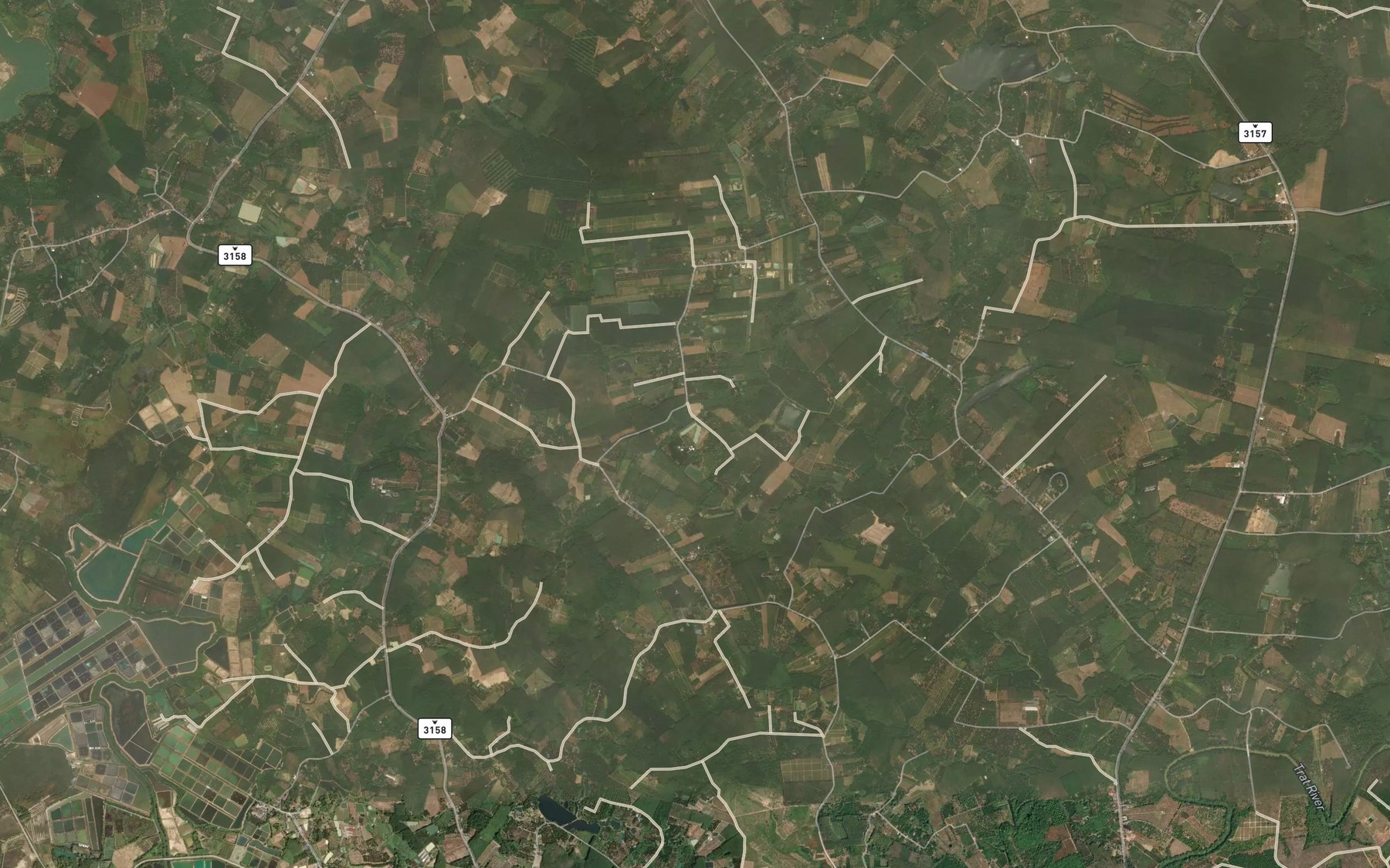 Satellite map of the Nong Tachi
