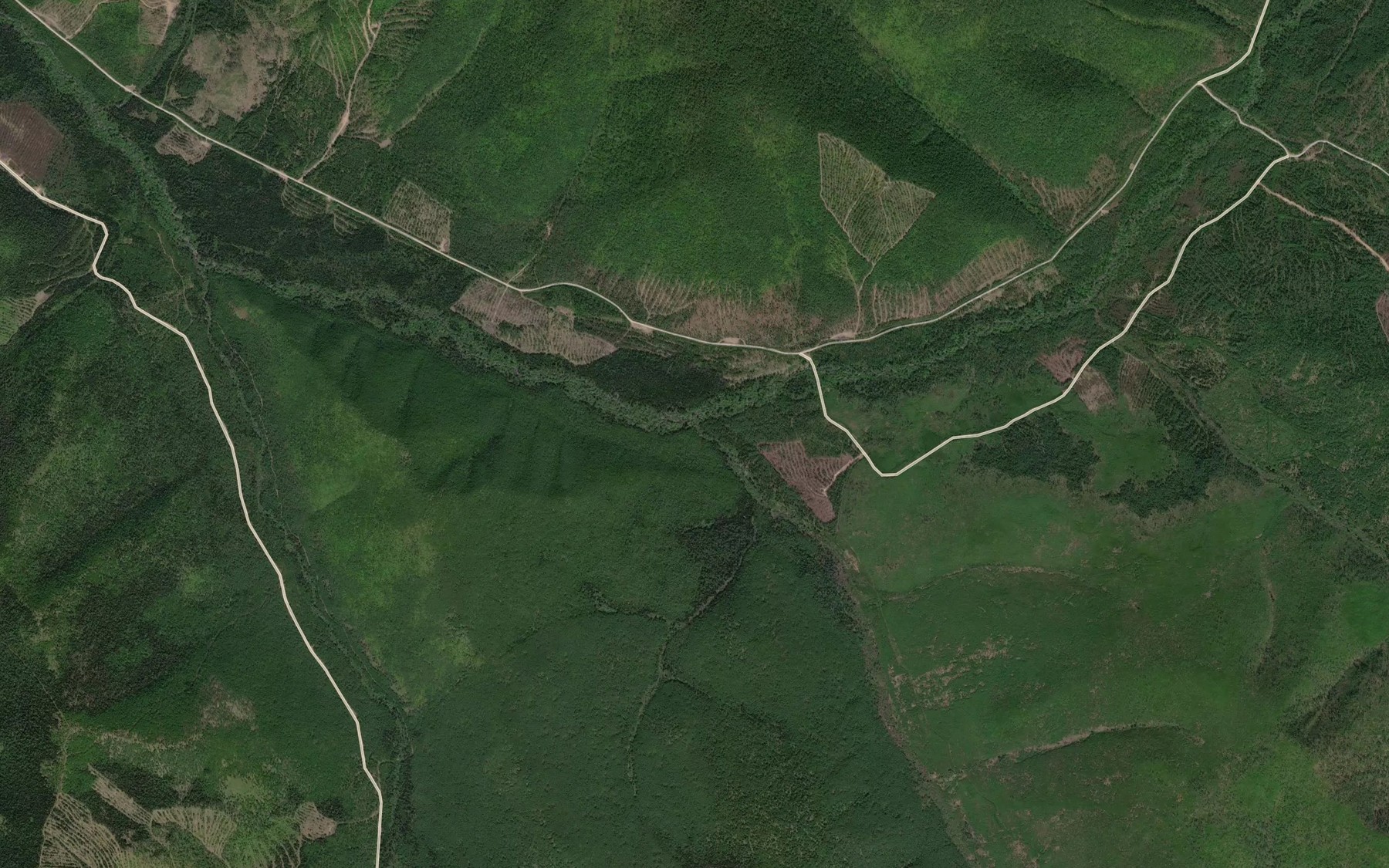 Satellite map of the Dokana