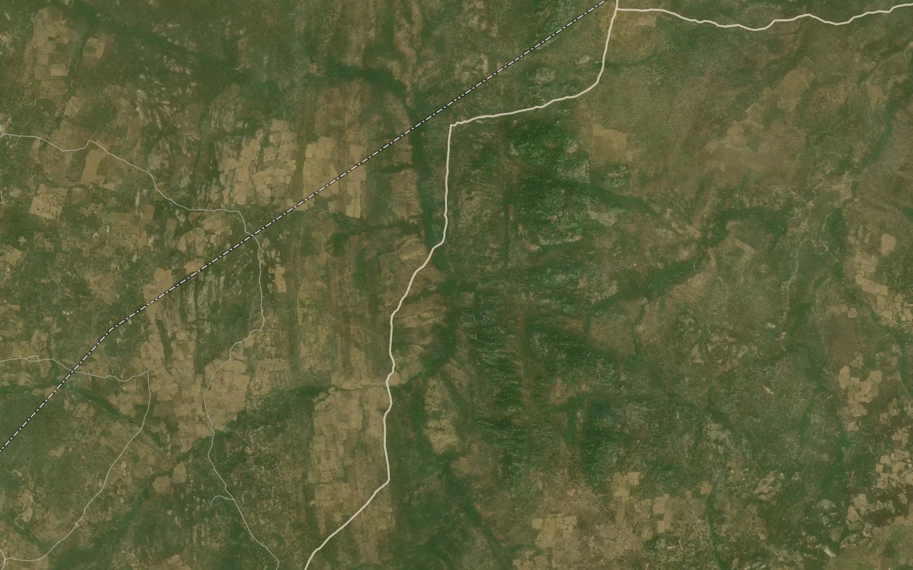 Satellite map of the RiverAlagano