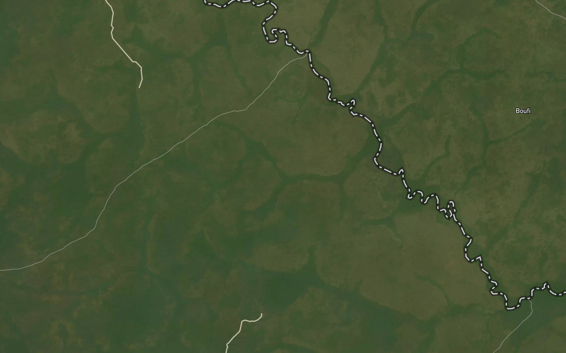 Satellite map of the Ngoulou
