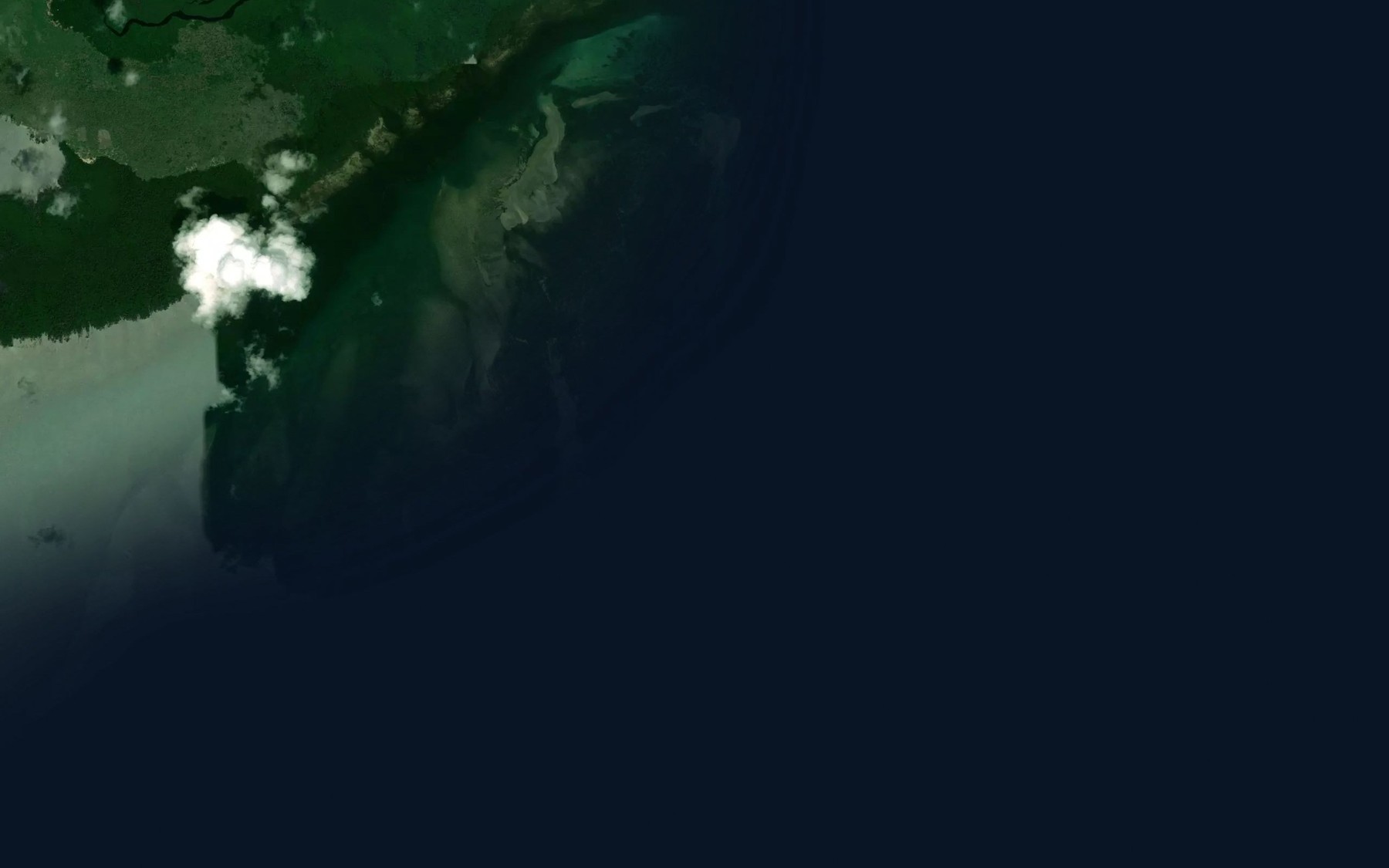 Satellite map of the Mwamba Hasani