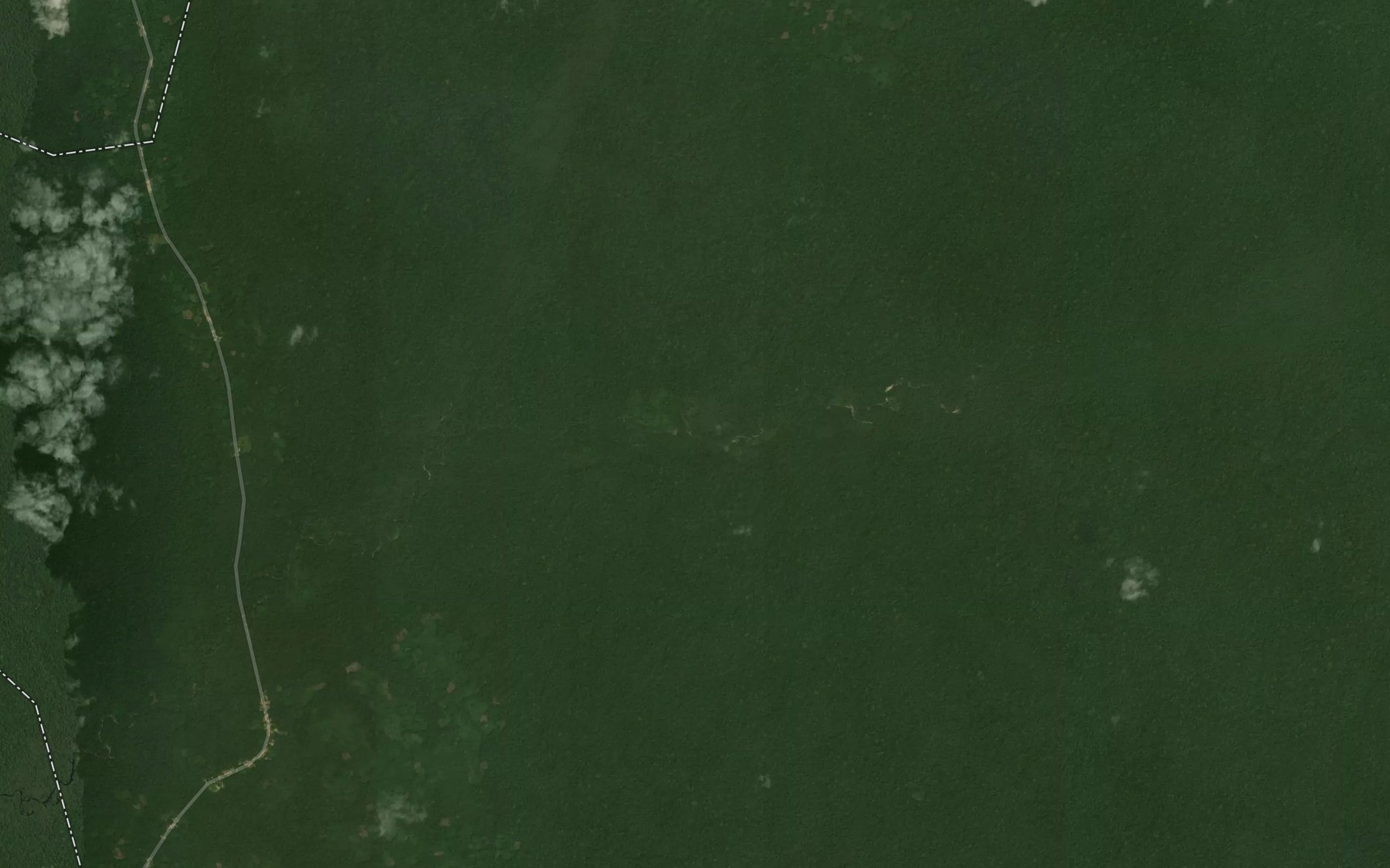 Satellite map of the Djwenge
