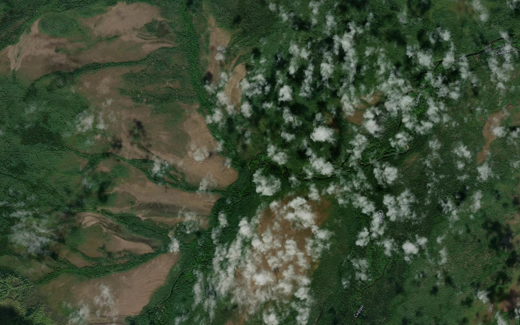 Satellite map of the Topkiy