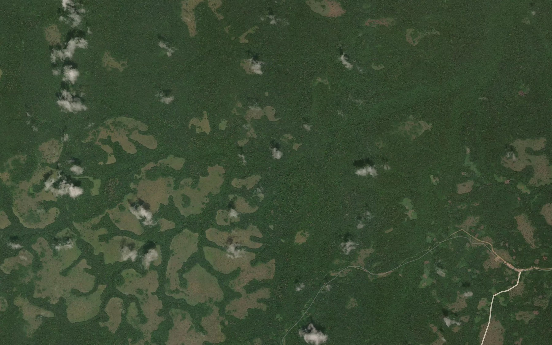Satellite map of the Eba