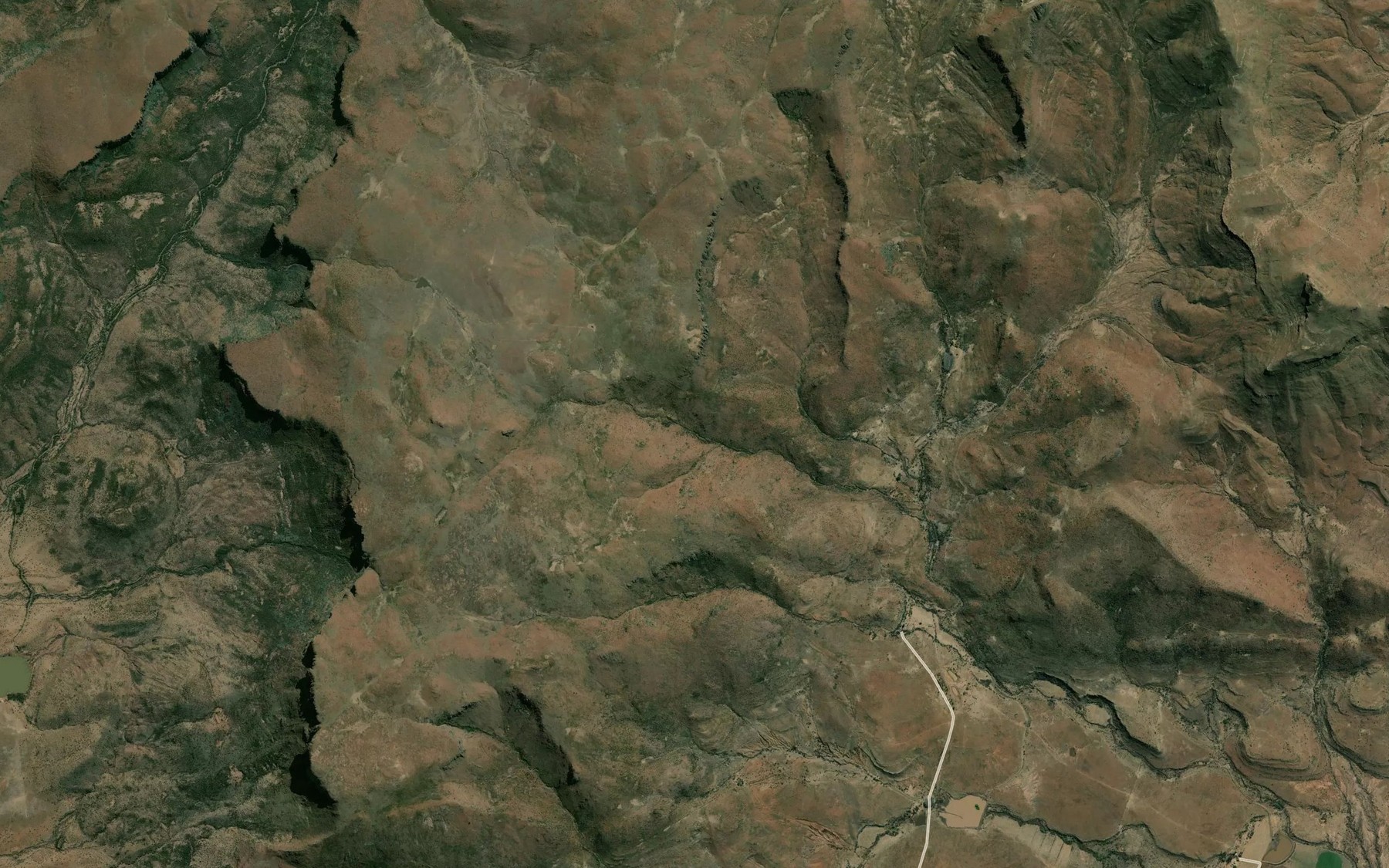 Satellite map of the Waterkloof