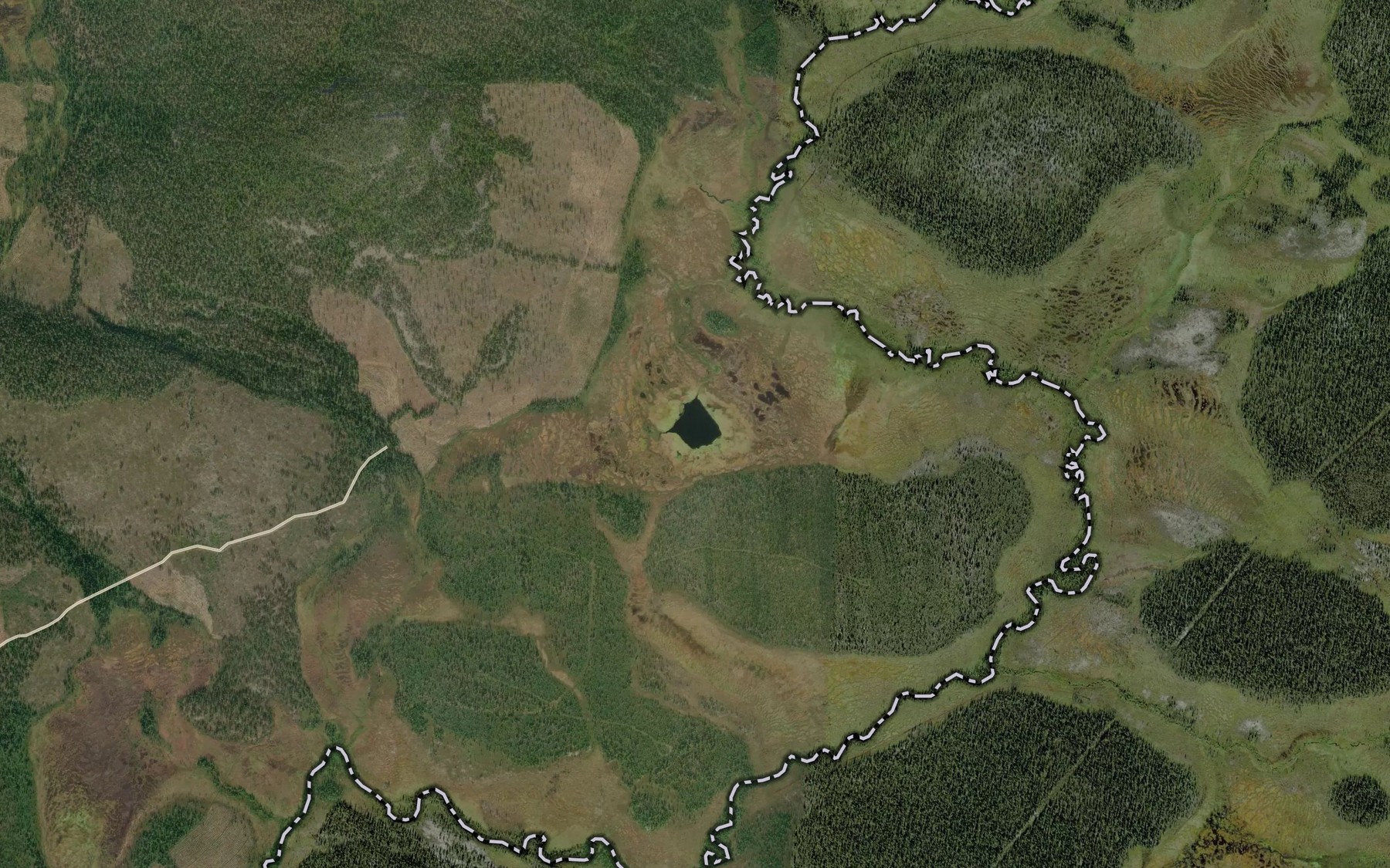 Satellite map of the Siuloivanlampi