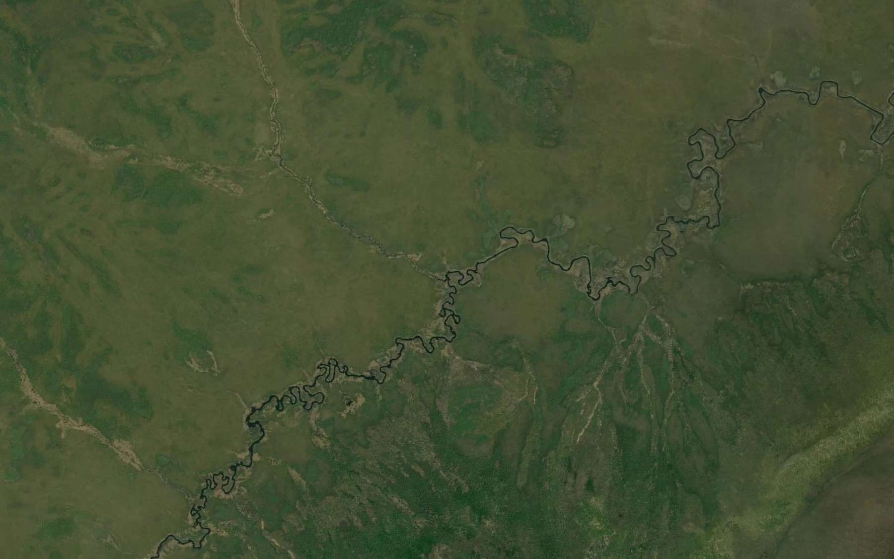 Satellite map of the Khrebtovyy