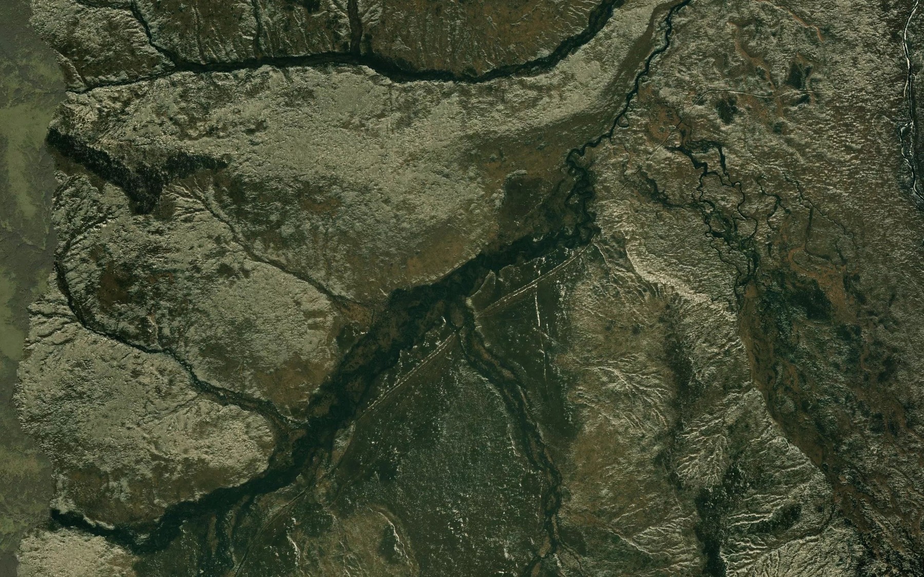 Satellite map of the Izvilistyy