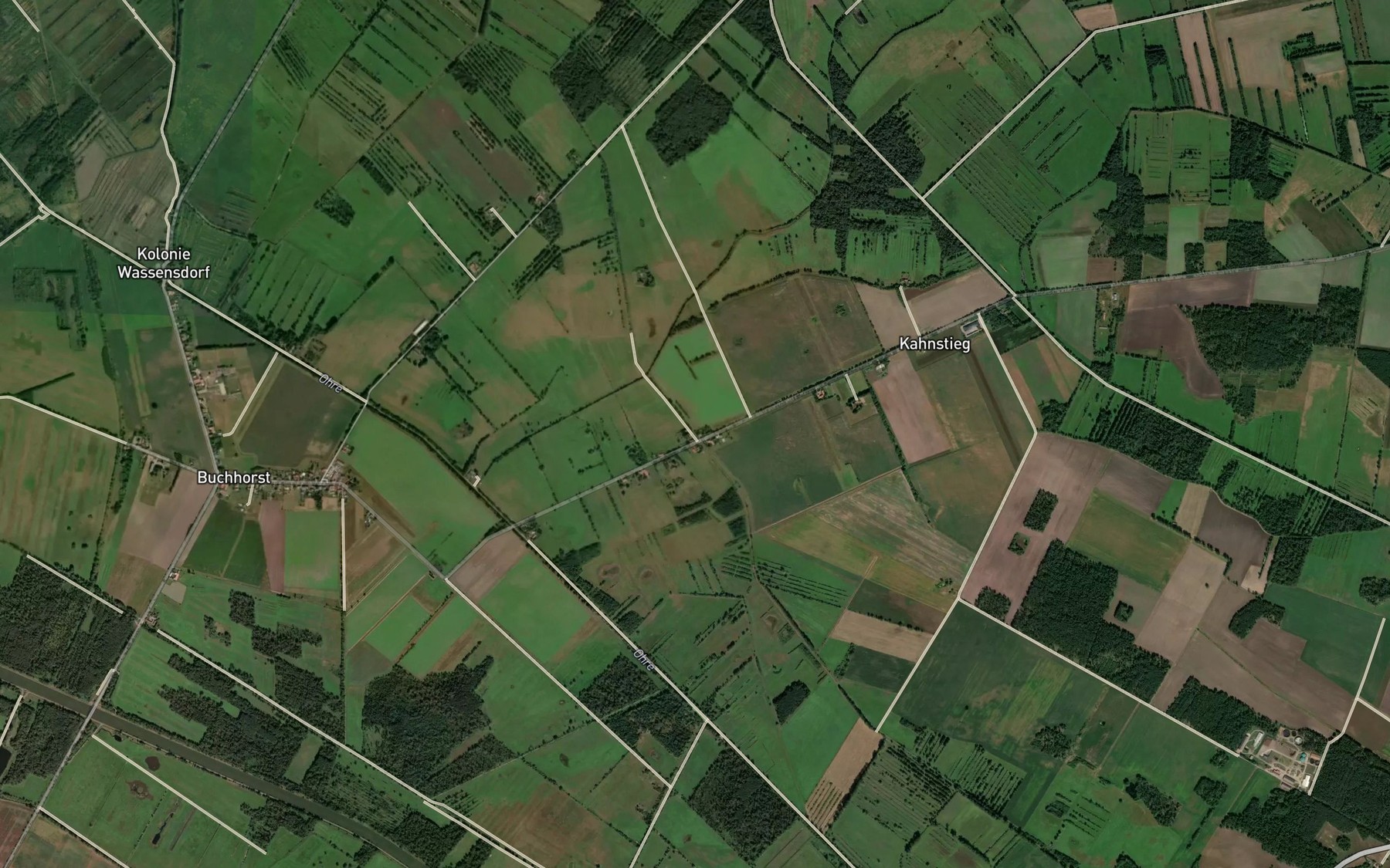 Satellite map of the Kalter Moorgraben