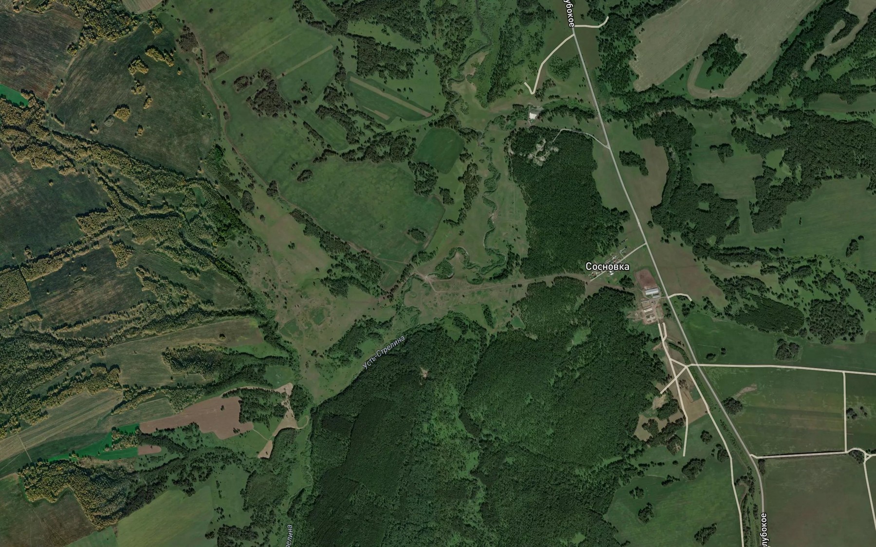 Satellite map of the Kurlyan