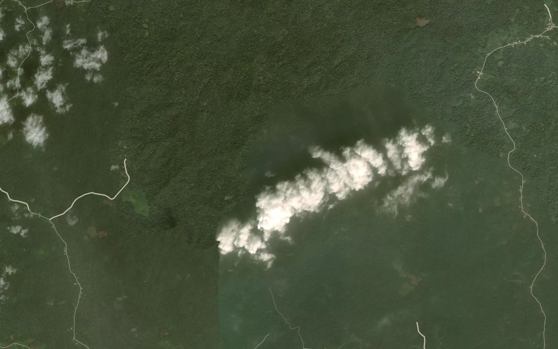 Satellite map of the Sakoule