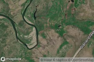 Satellite map of the Lynn Creek