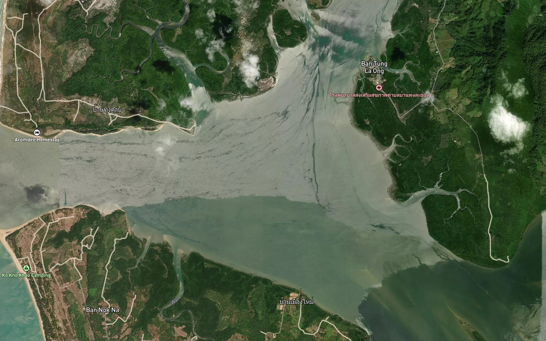 Satellite map of the Ao We