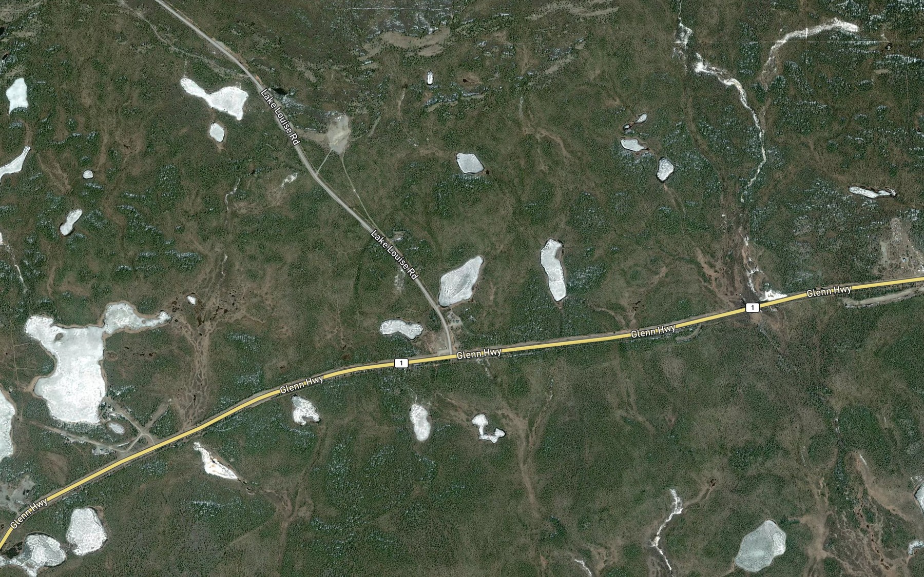 Satellite map of the Junction Lake