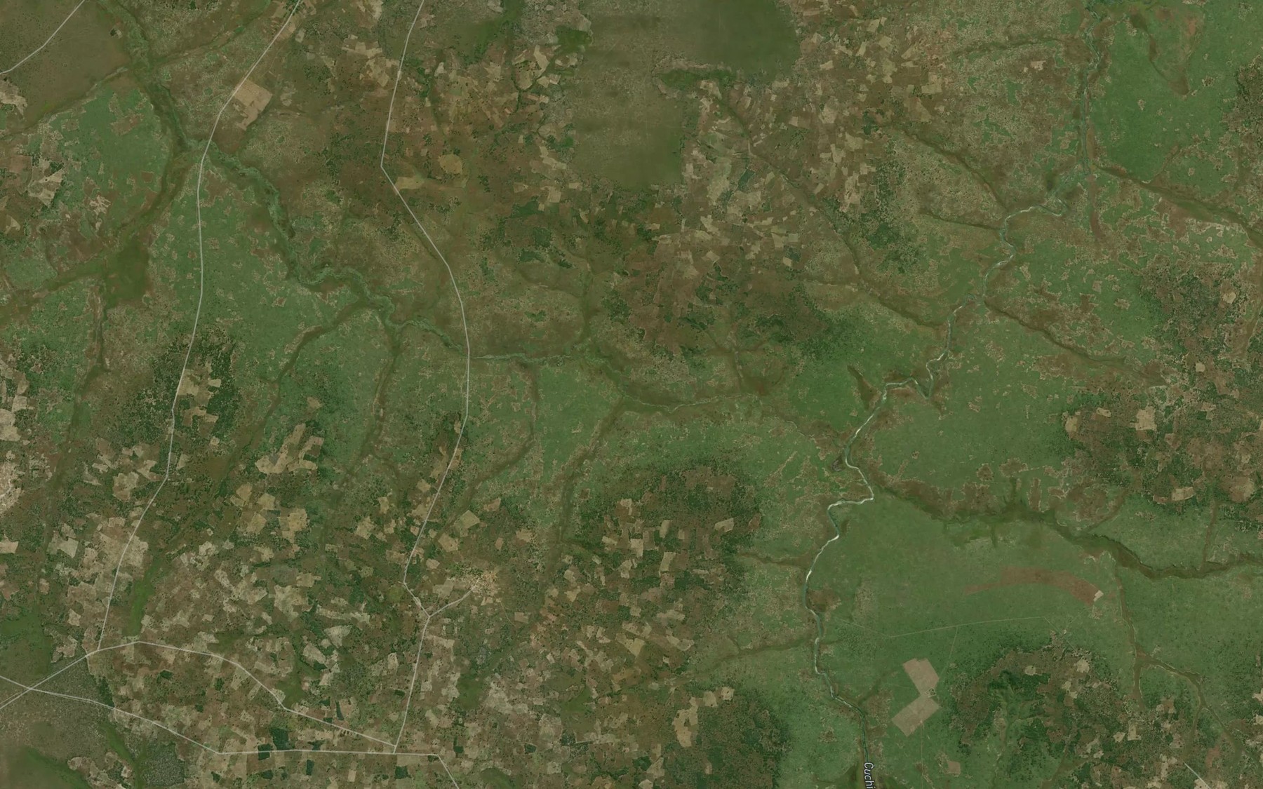 Satellite map of the Nhangala