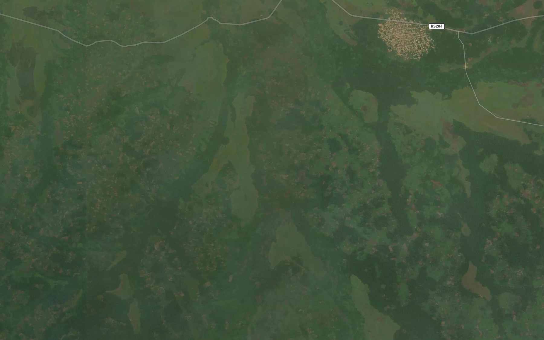 Satellite map of the Lenioni