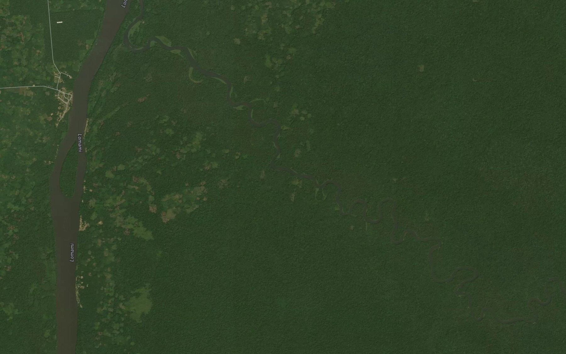 Satellite map of the Lulo