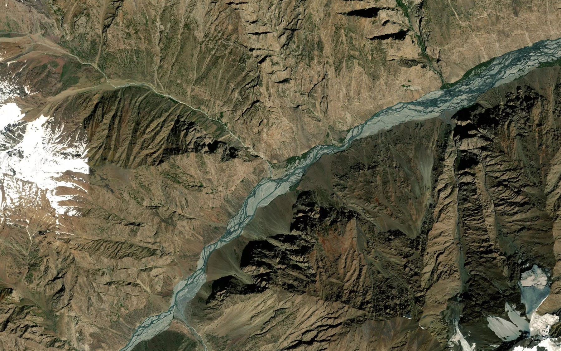 Satellite map of the Noo-Dzhayloo