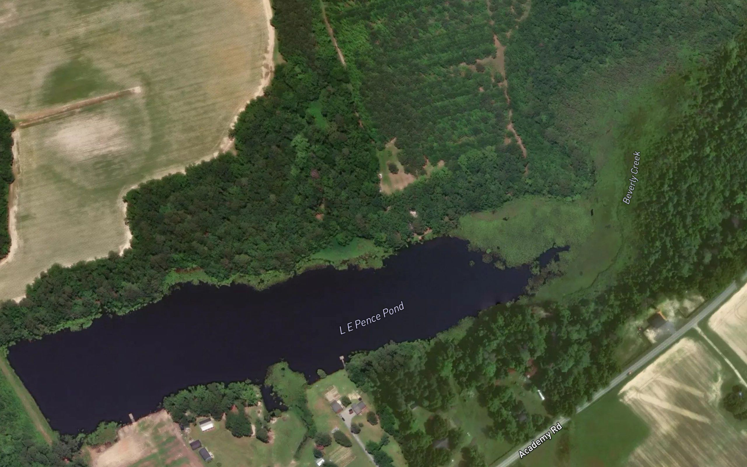 L E Pence Pond