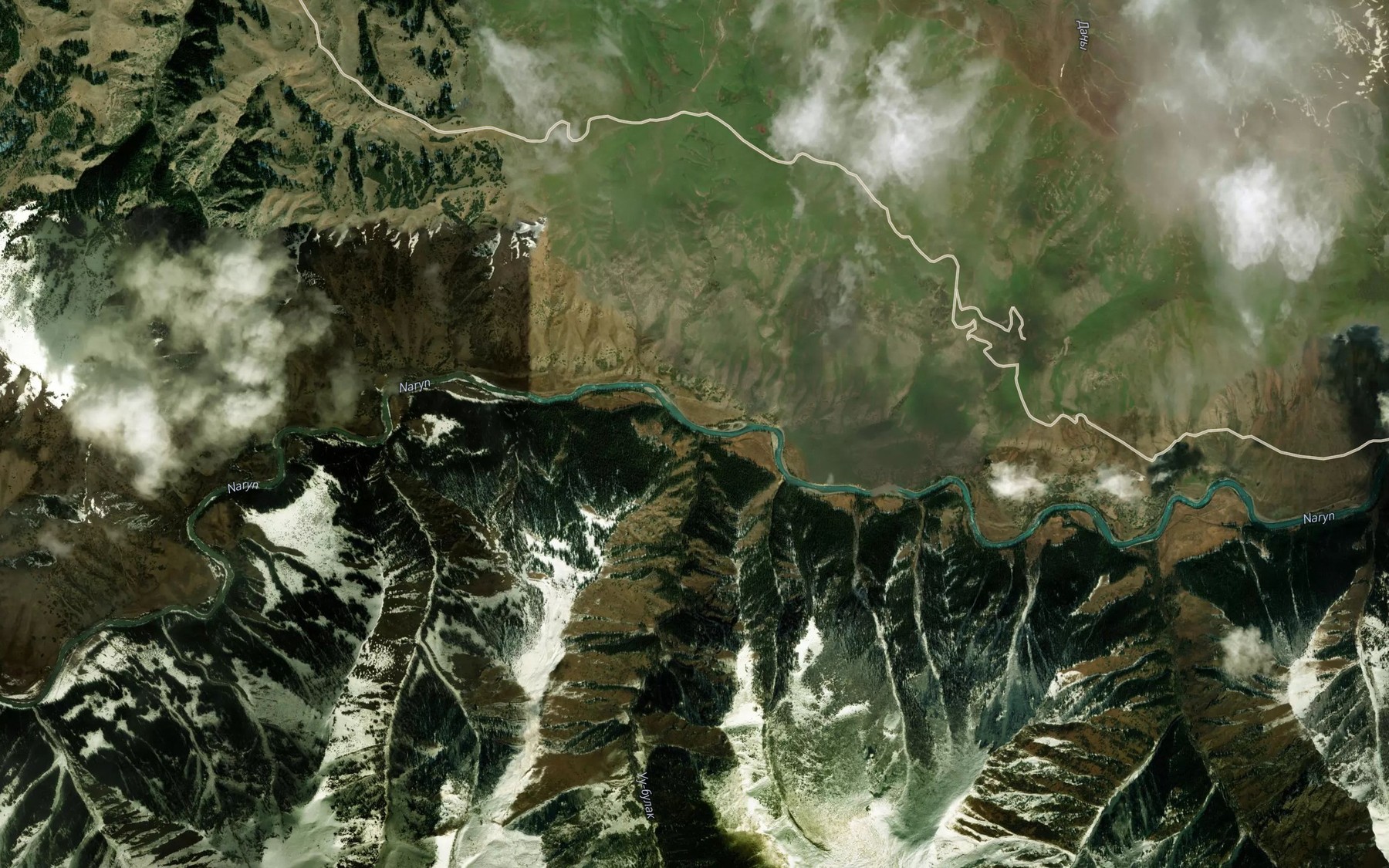 Satellite map of the Baybiche