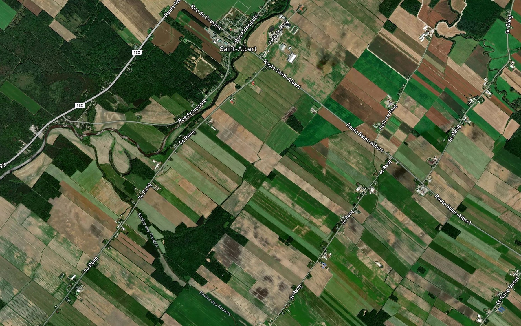 Satellite map of the Embranchement Bussiere