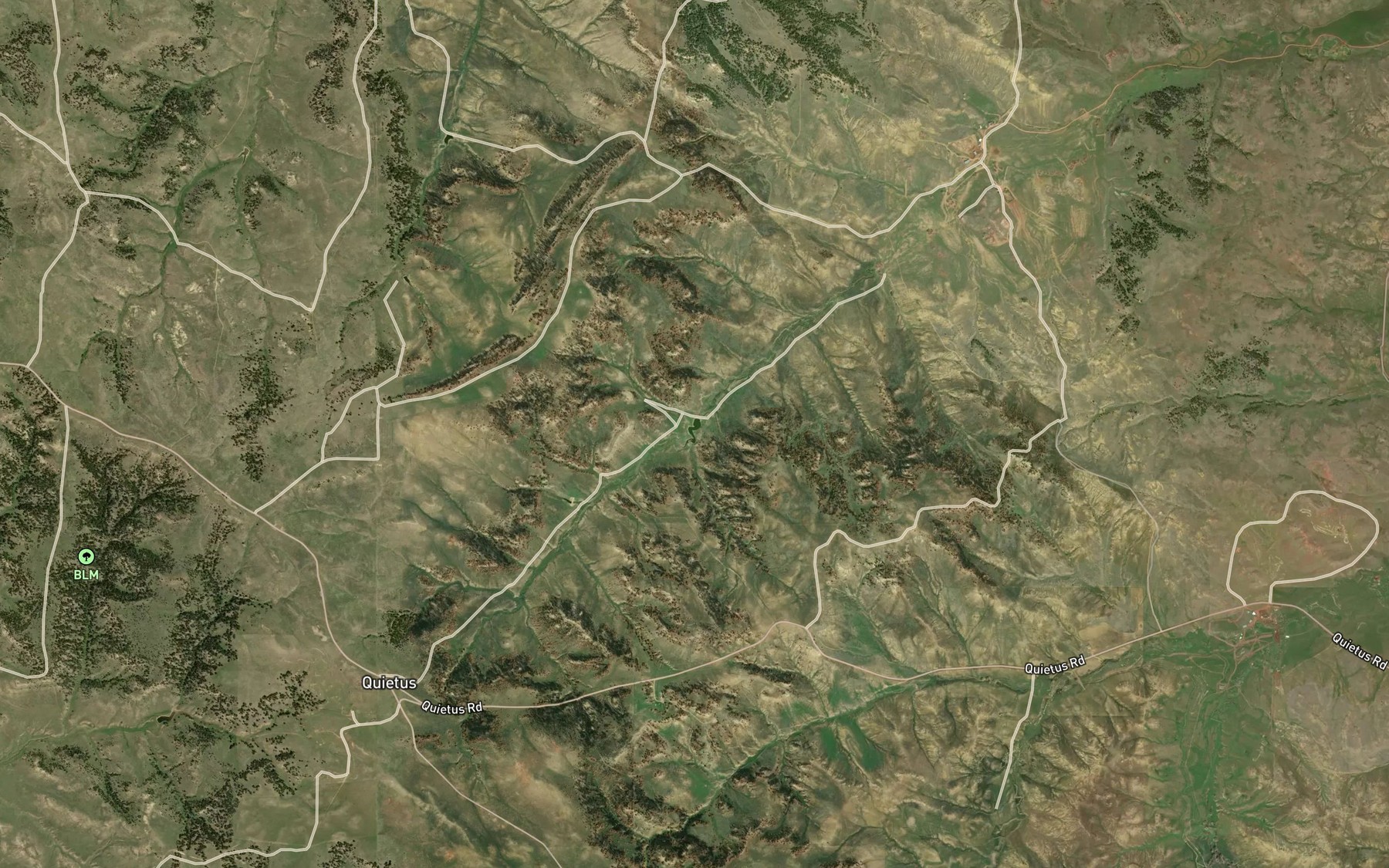 Satellite map of the 08S45E30BCDA01 Spring