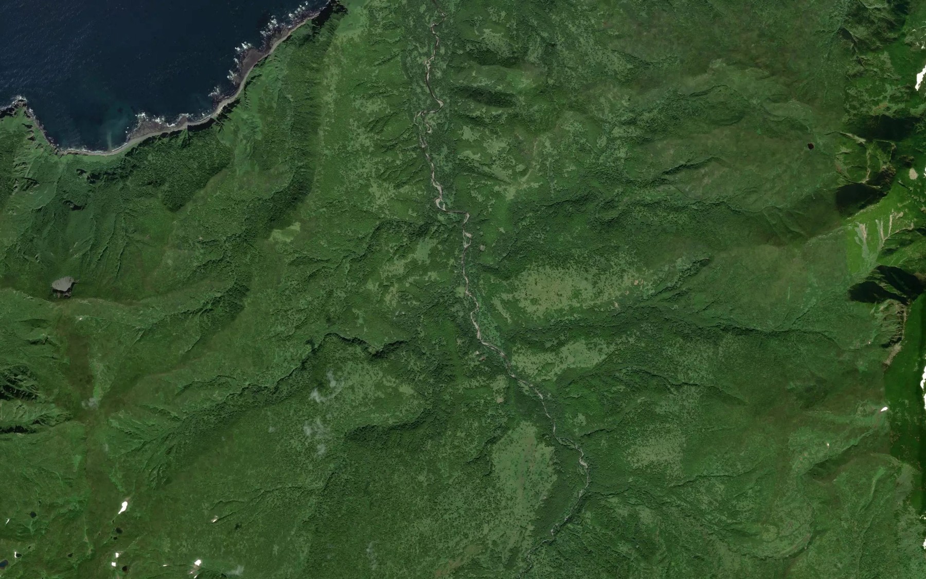 Satellite map of the Tylovoy