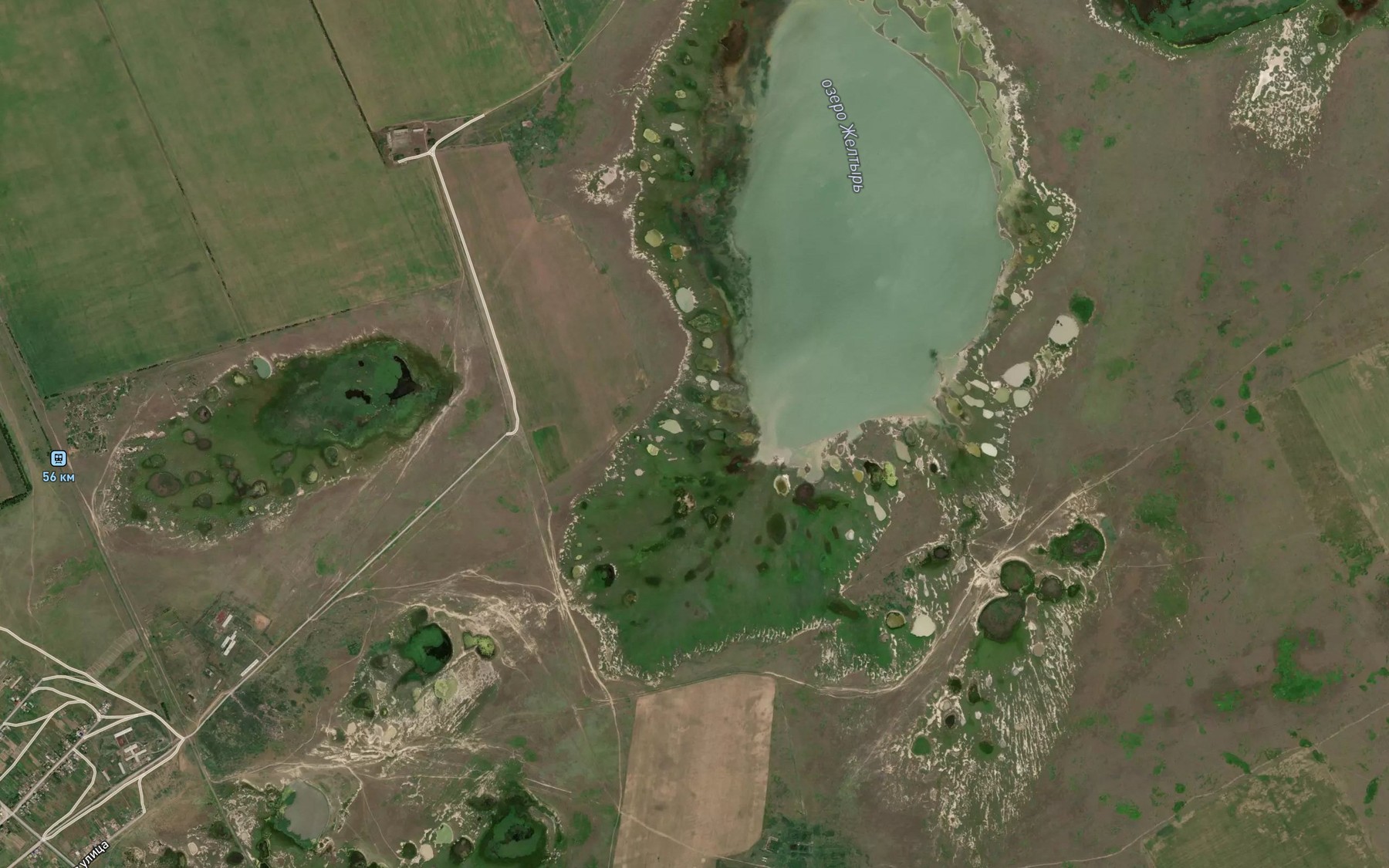 Satellite map of the Ozero Bukovoye