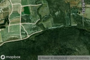 Satellite map of the Big Coon Creek