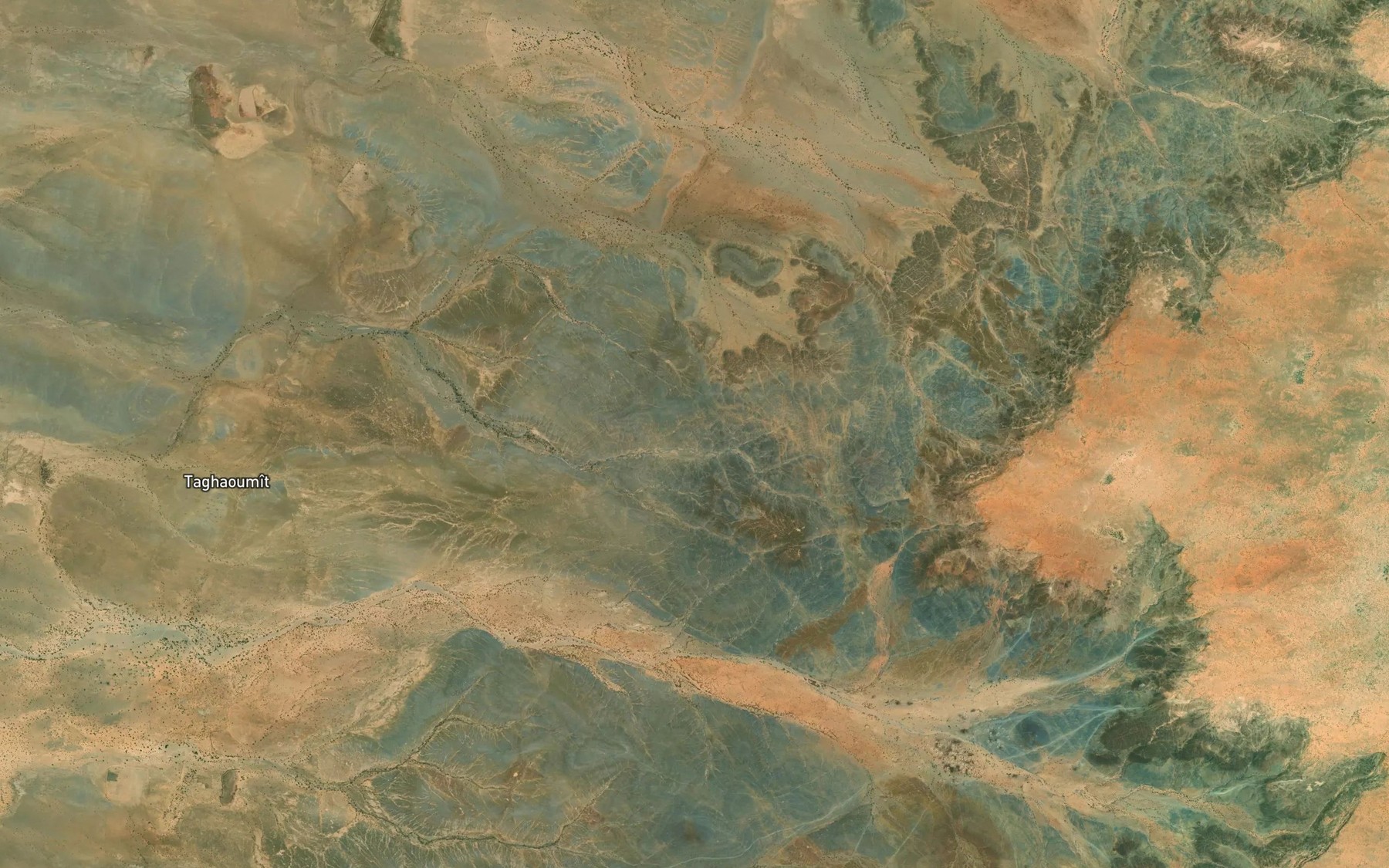 Satellite map of the 'Aouinat el Hemir