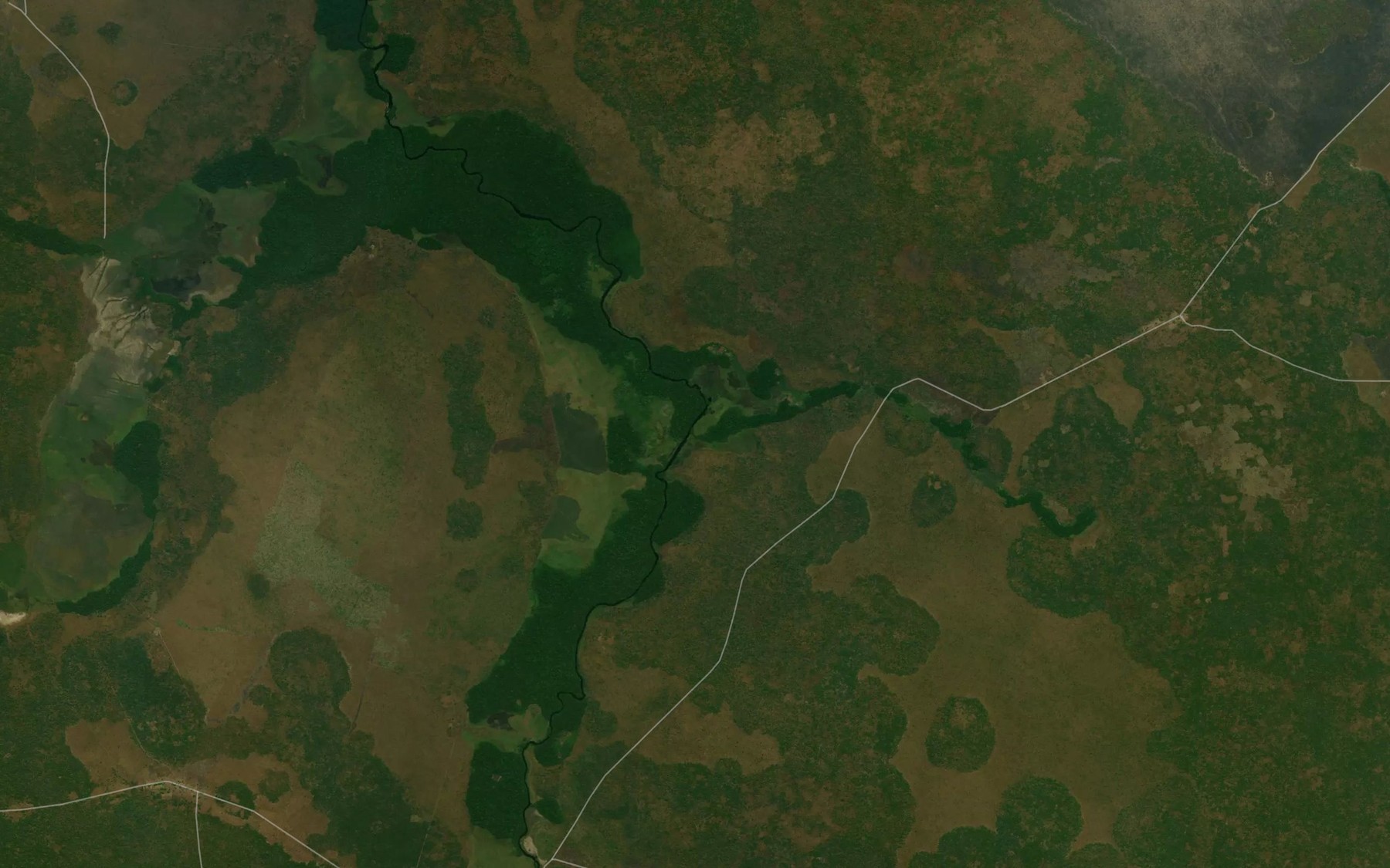 Satellite map of the Kwala
