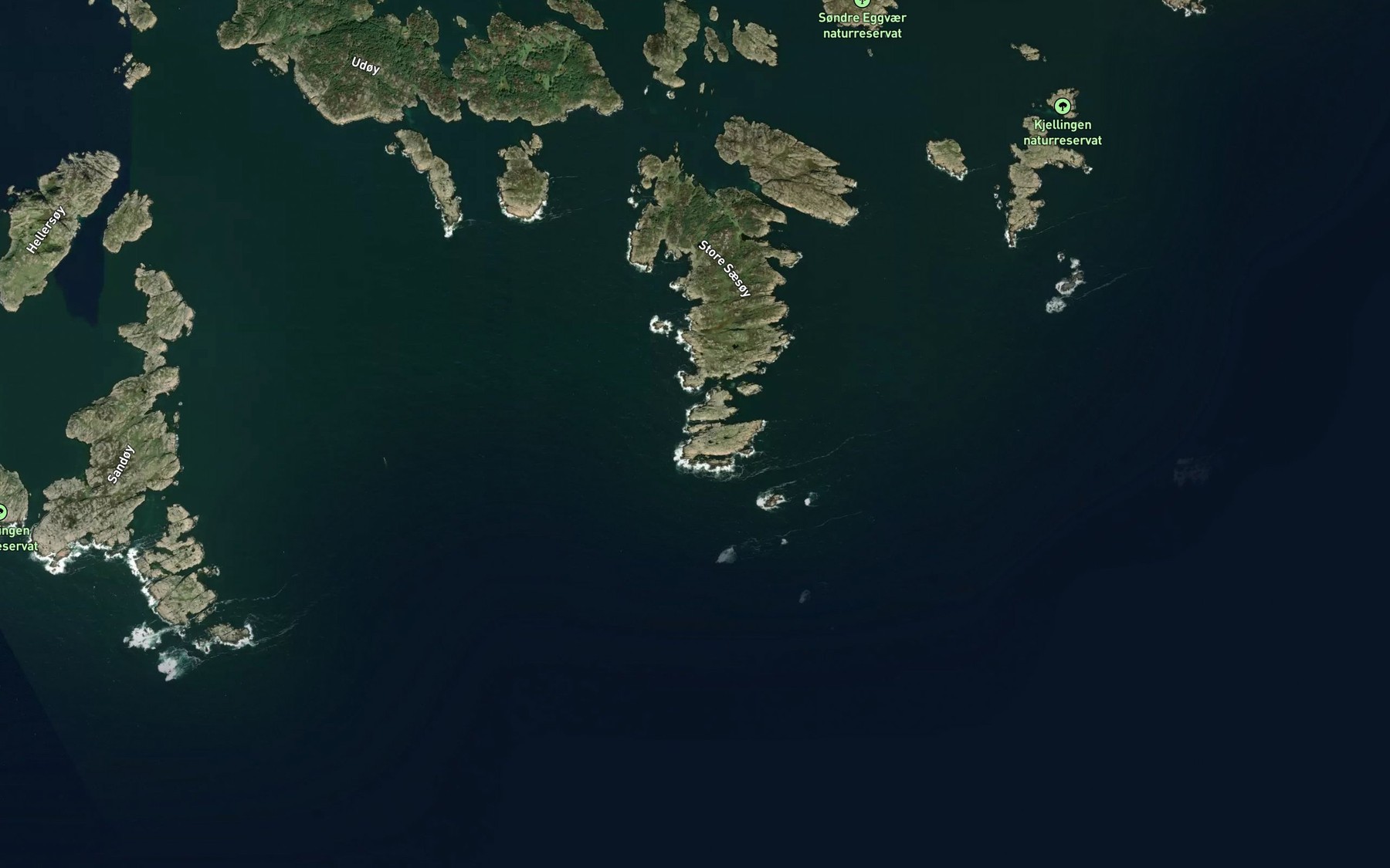 Satellite map of the Drambukta
