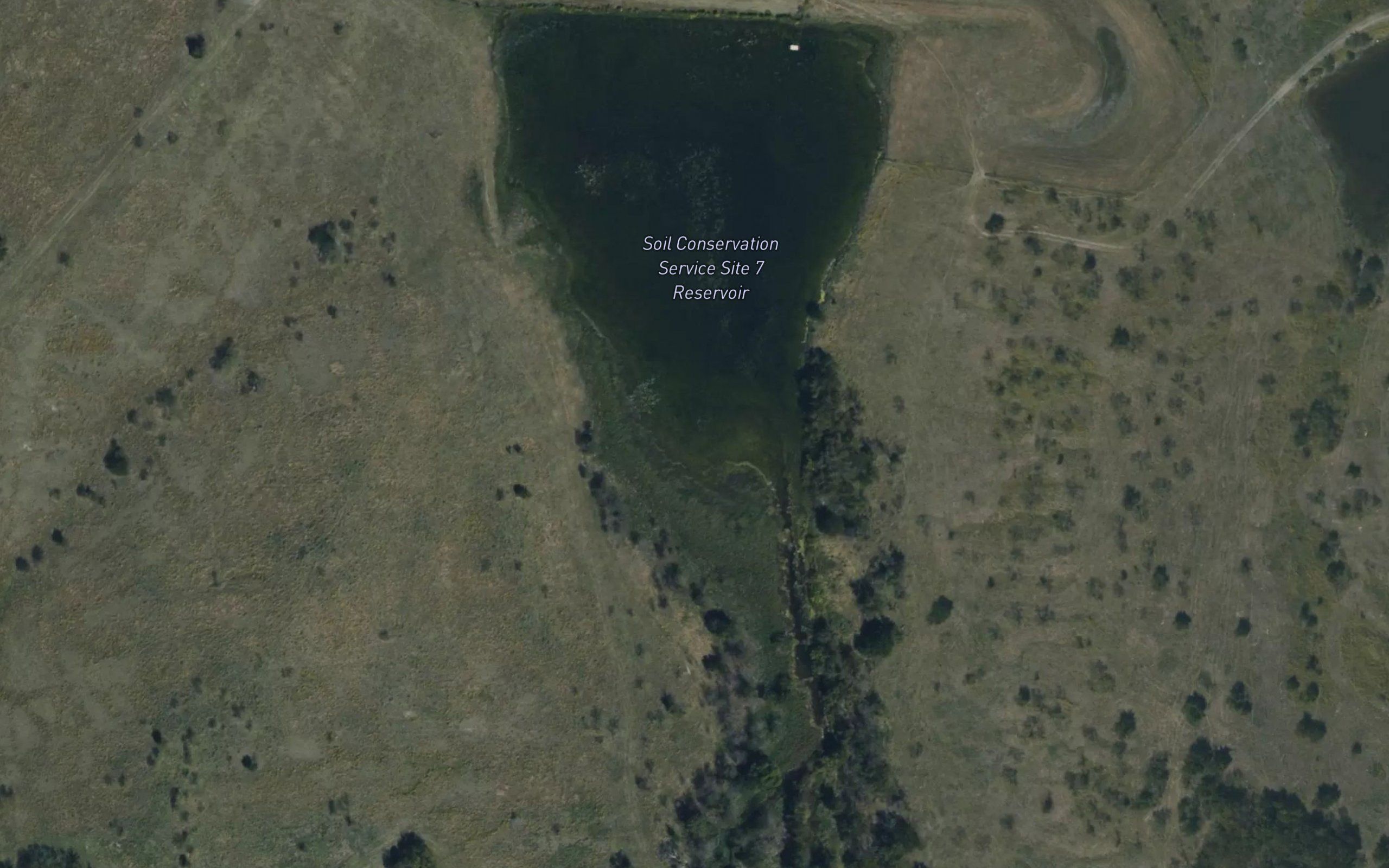 Soil Conservation Service Site 7 Reservoir