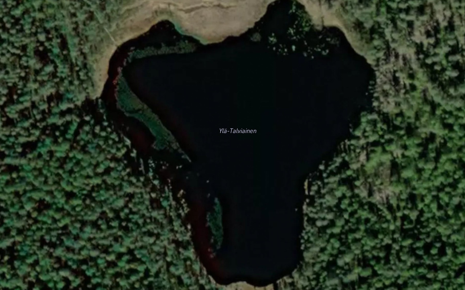 Satellite map of the Yla-Talviainen