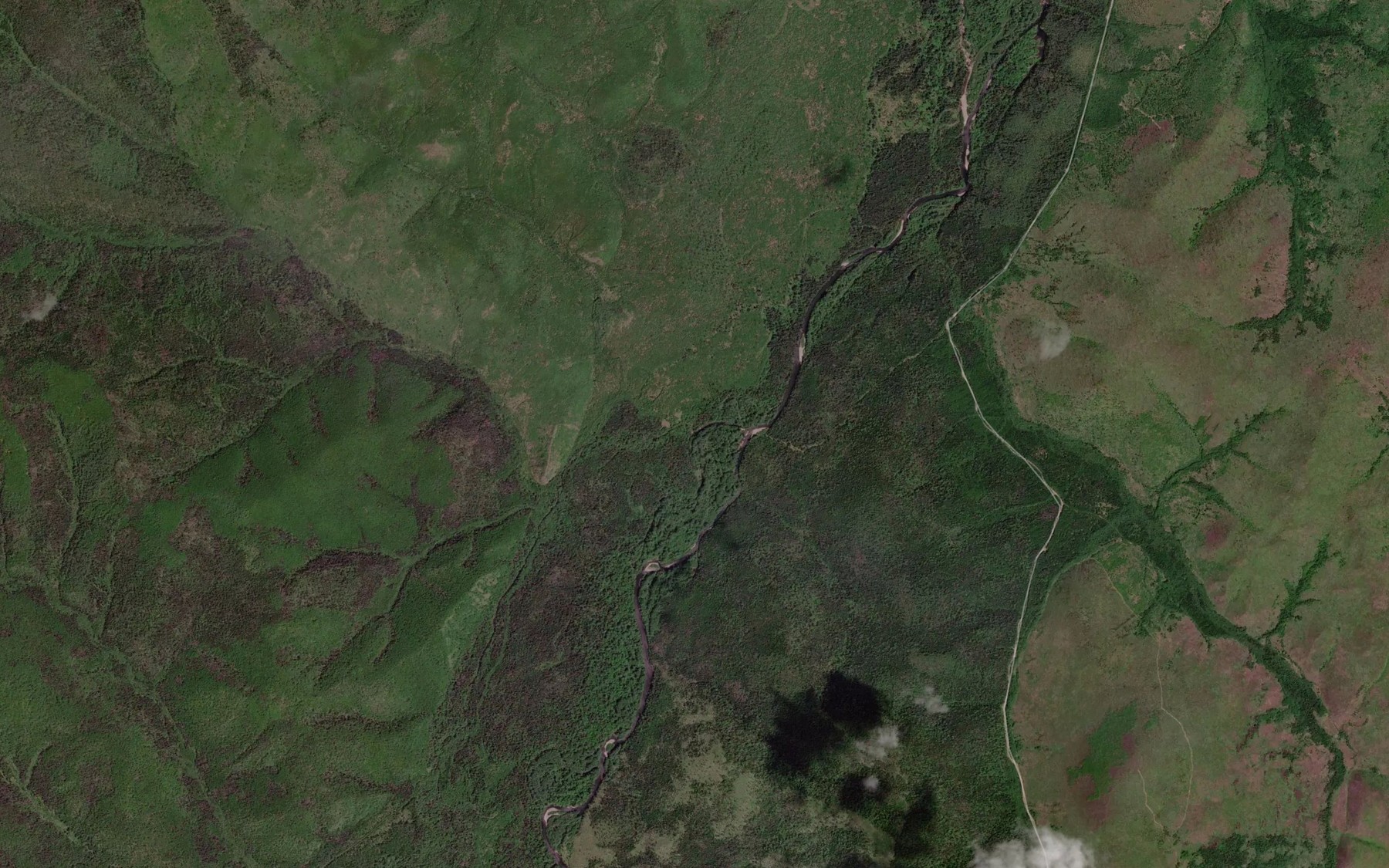 Satellite map of the Piroka
