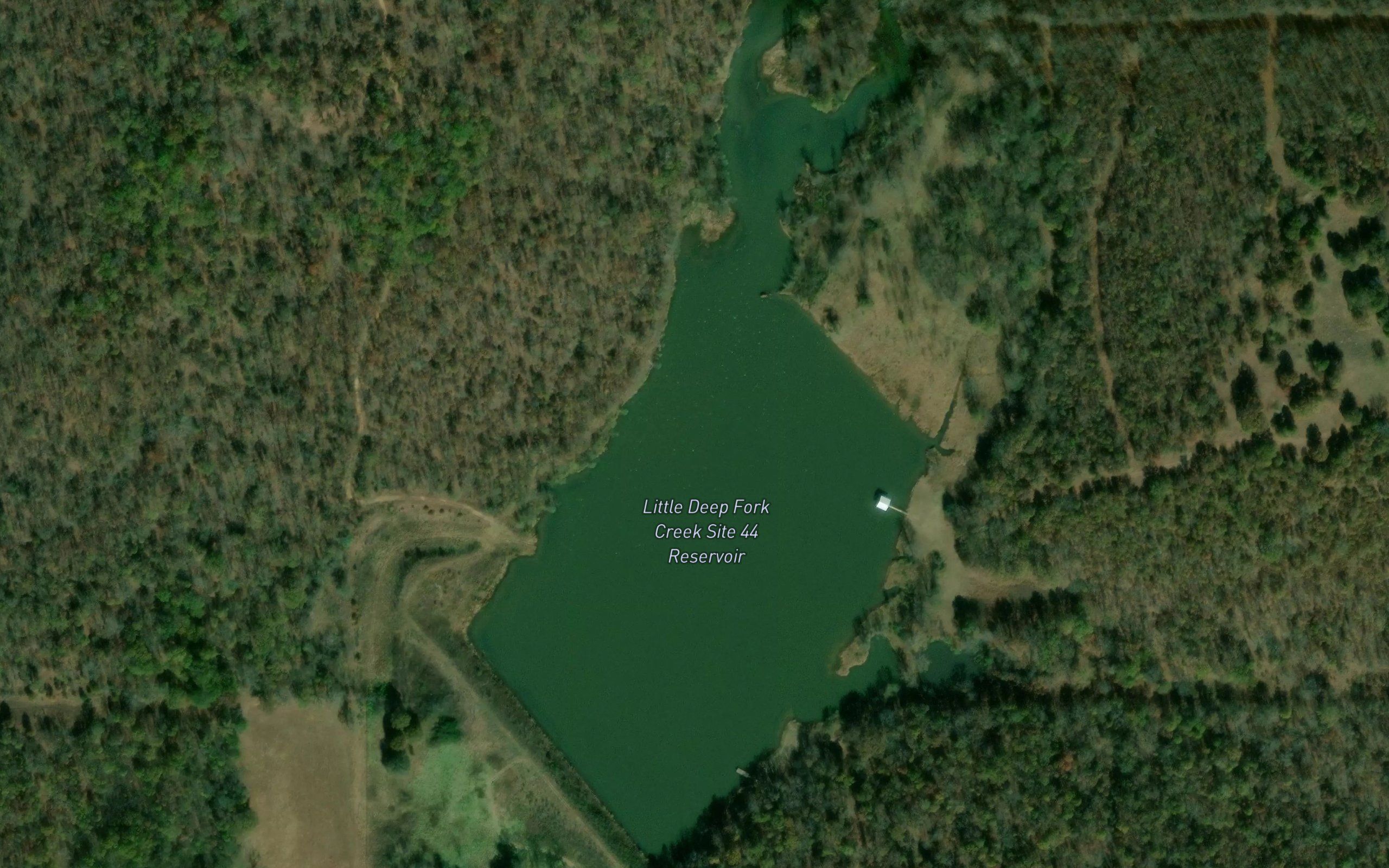 Little Deep Fork Creek Site 44 Reservoir