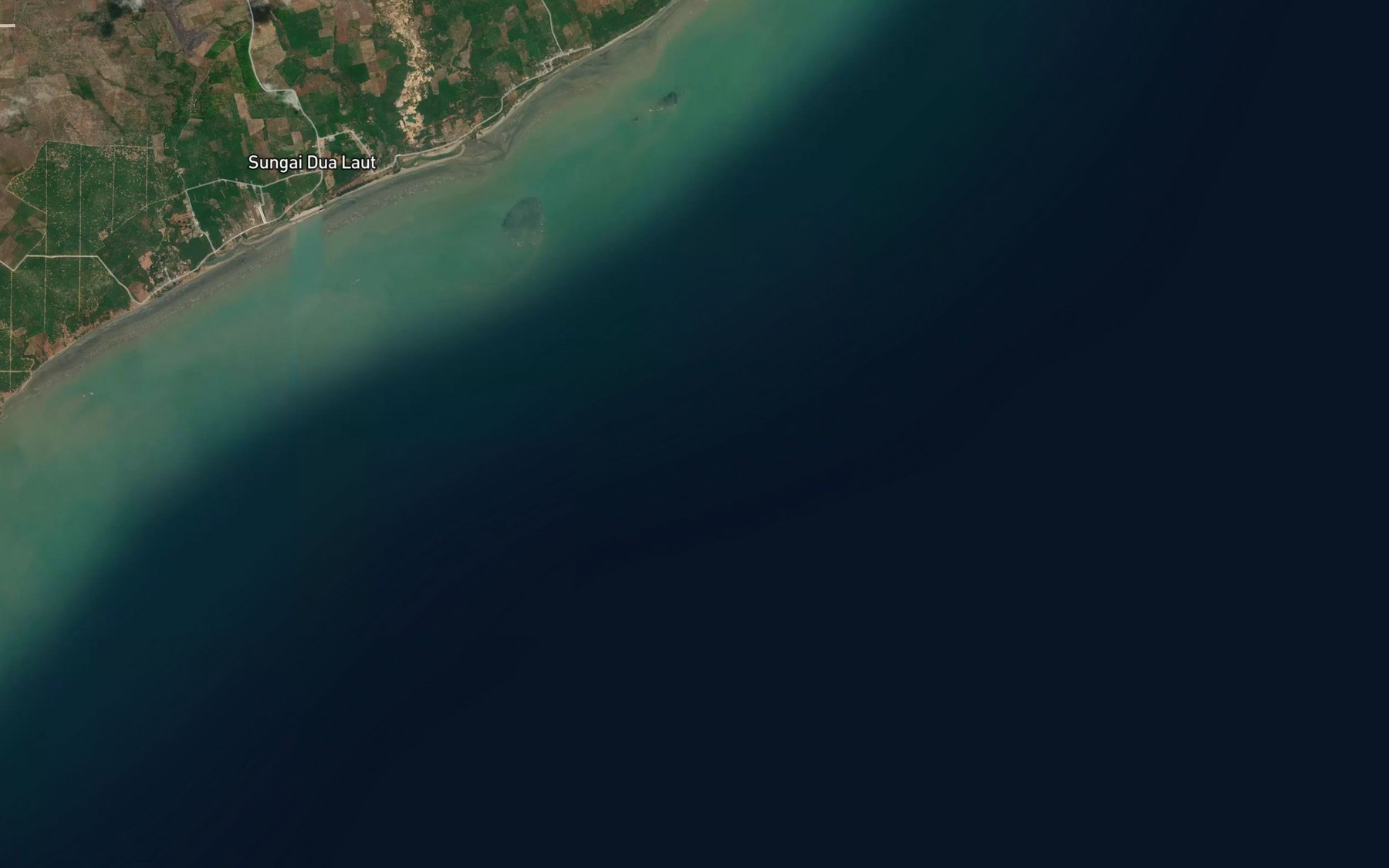 Satellite map of the Karang Betsy