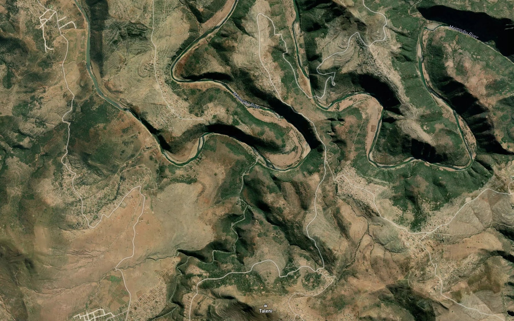 Satellite map of the Sipetu