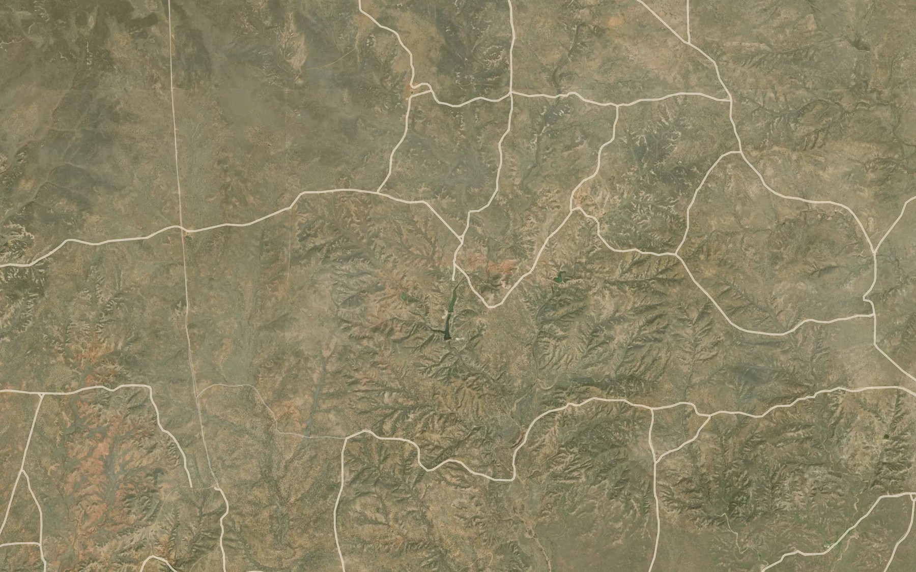 Satellite map of the Oil Well Spring