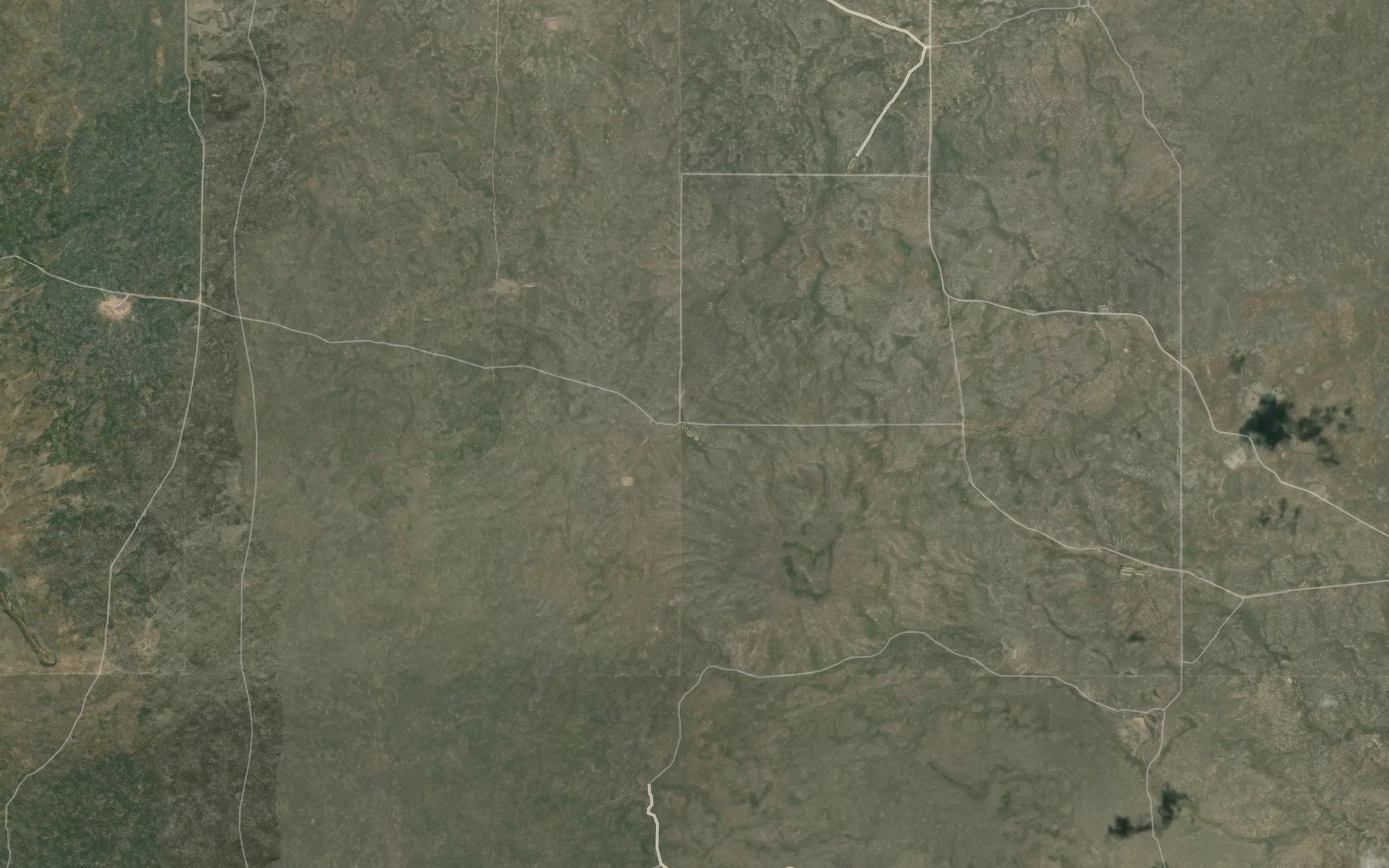 Satellite map of the Houghland Reservoir Number 2