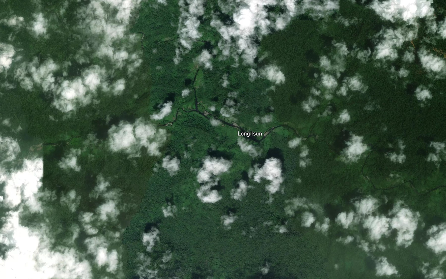 Satellite map of the Sungai Tasan