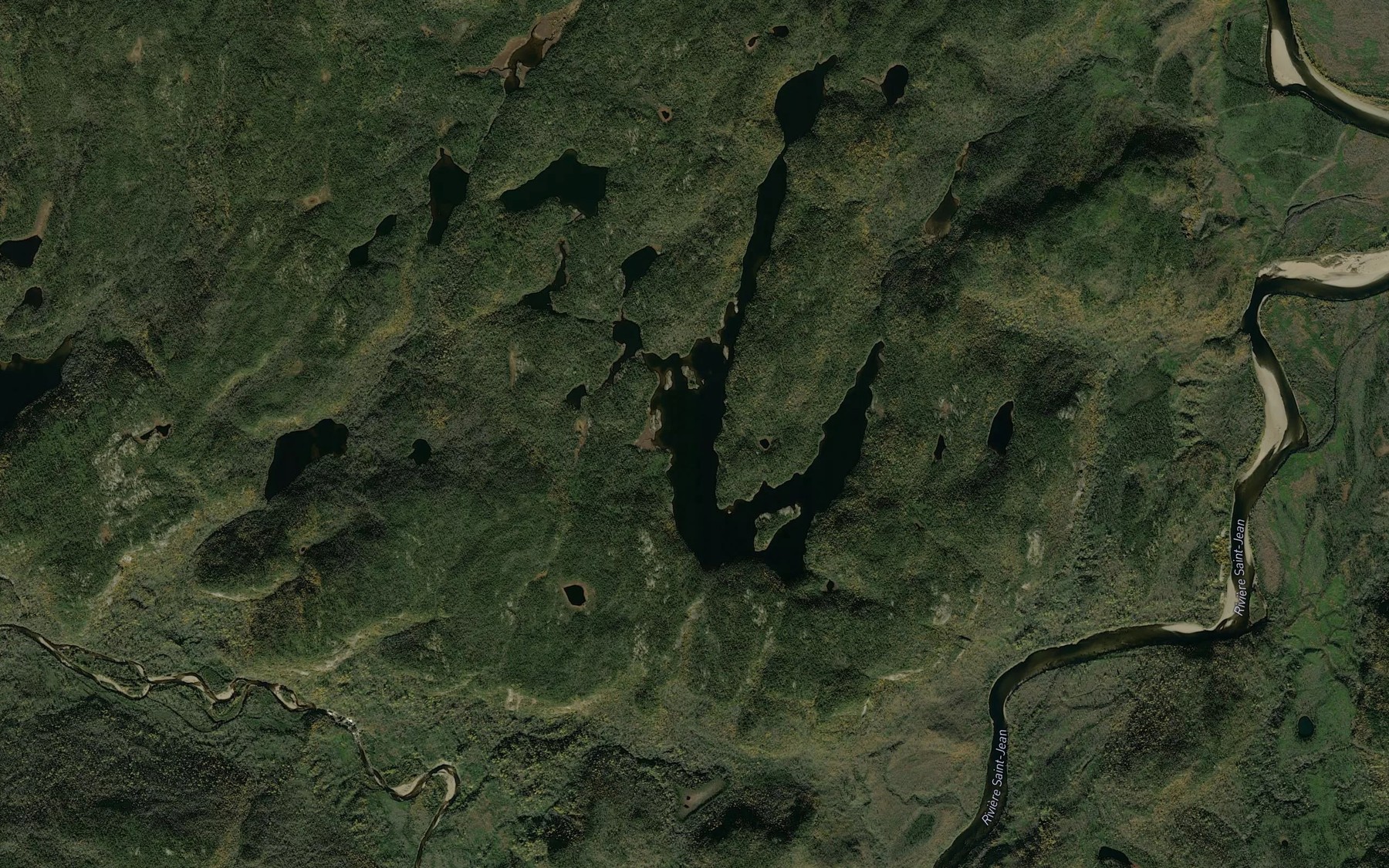 Satellite map of the Lac Kaanakapehanakamat