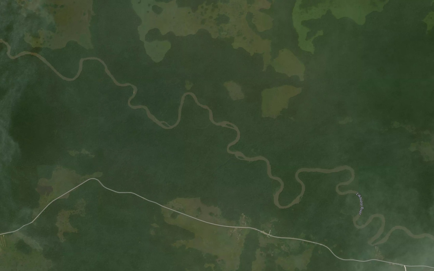 Satellite map of the Lebe