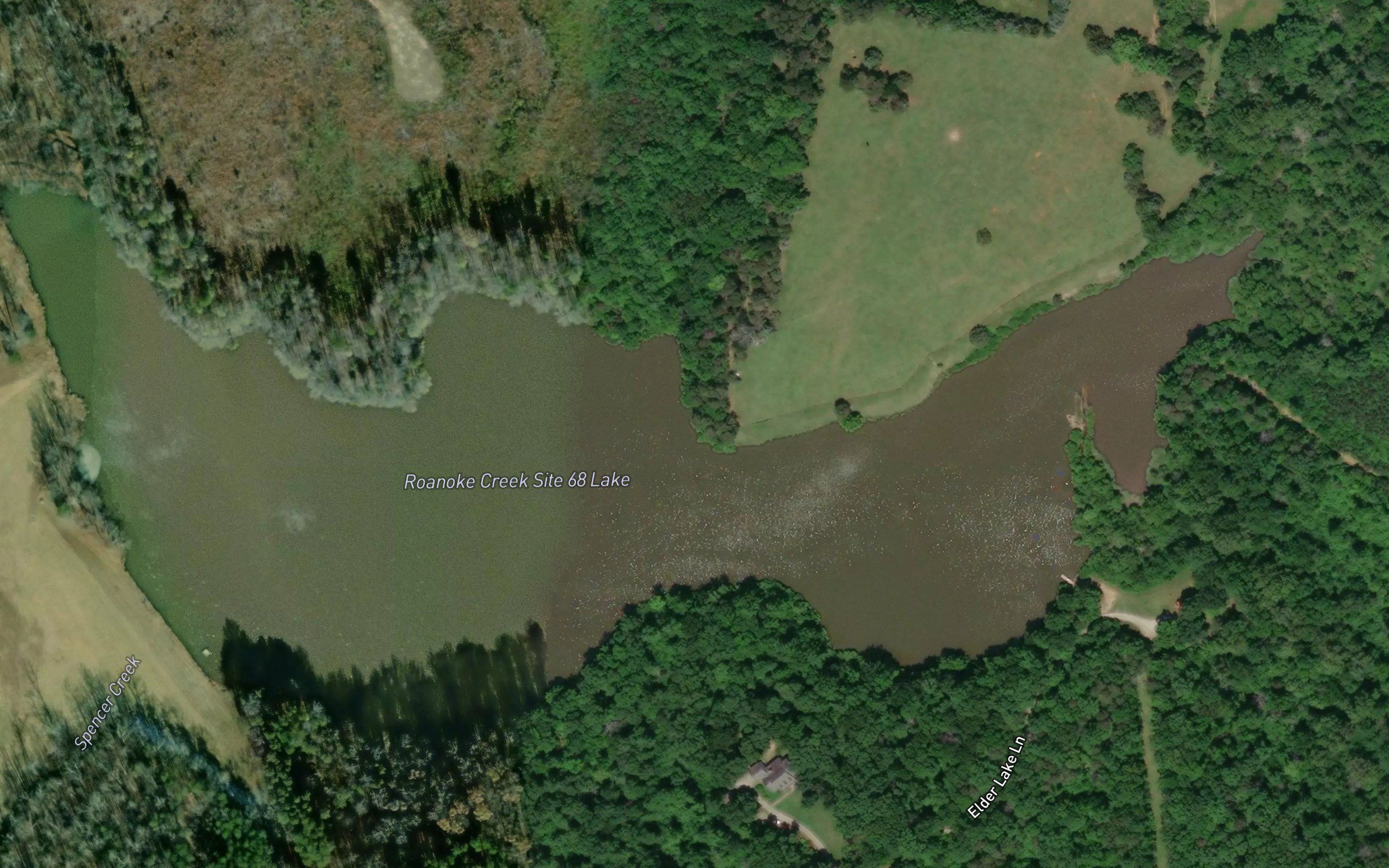 Roanoke Creek Site 68 Lake