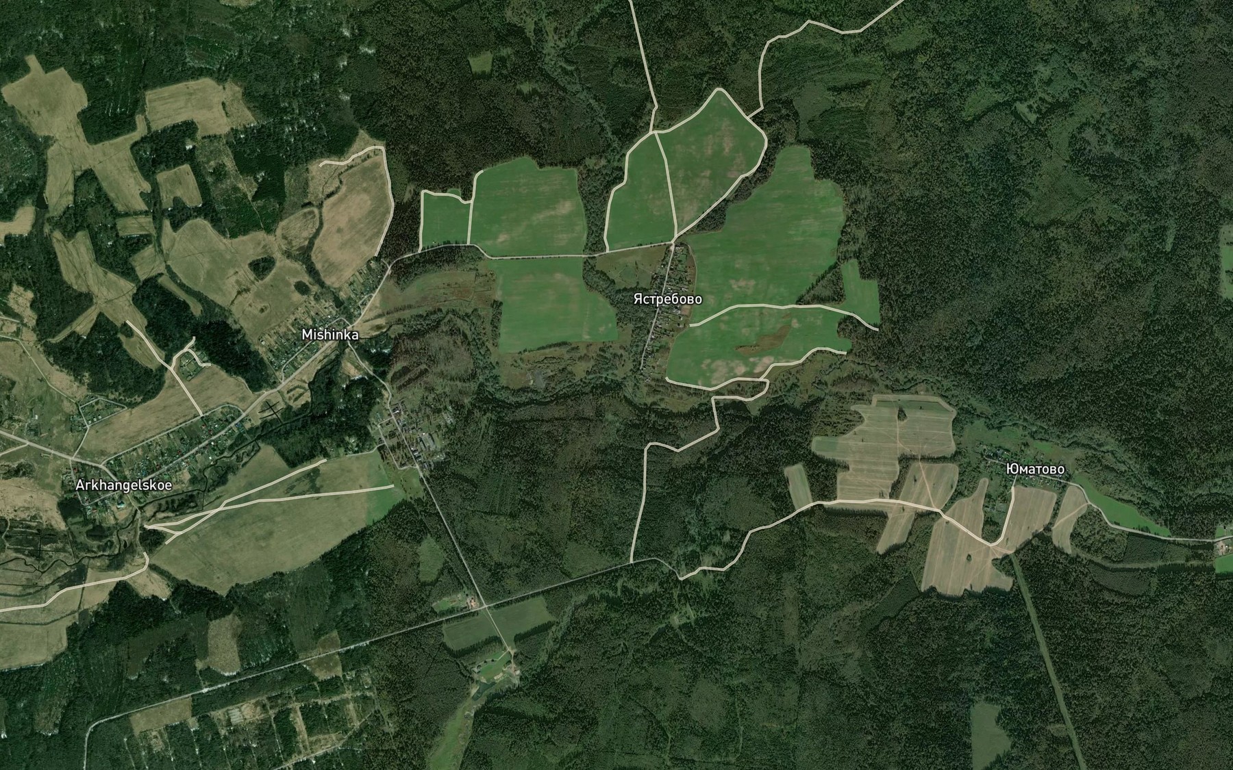 Satellite map of the Kapanka