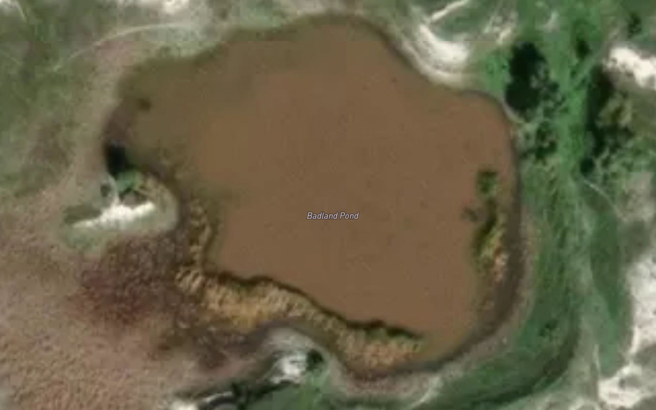 Badland Pond